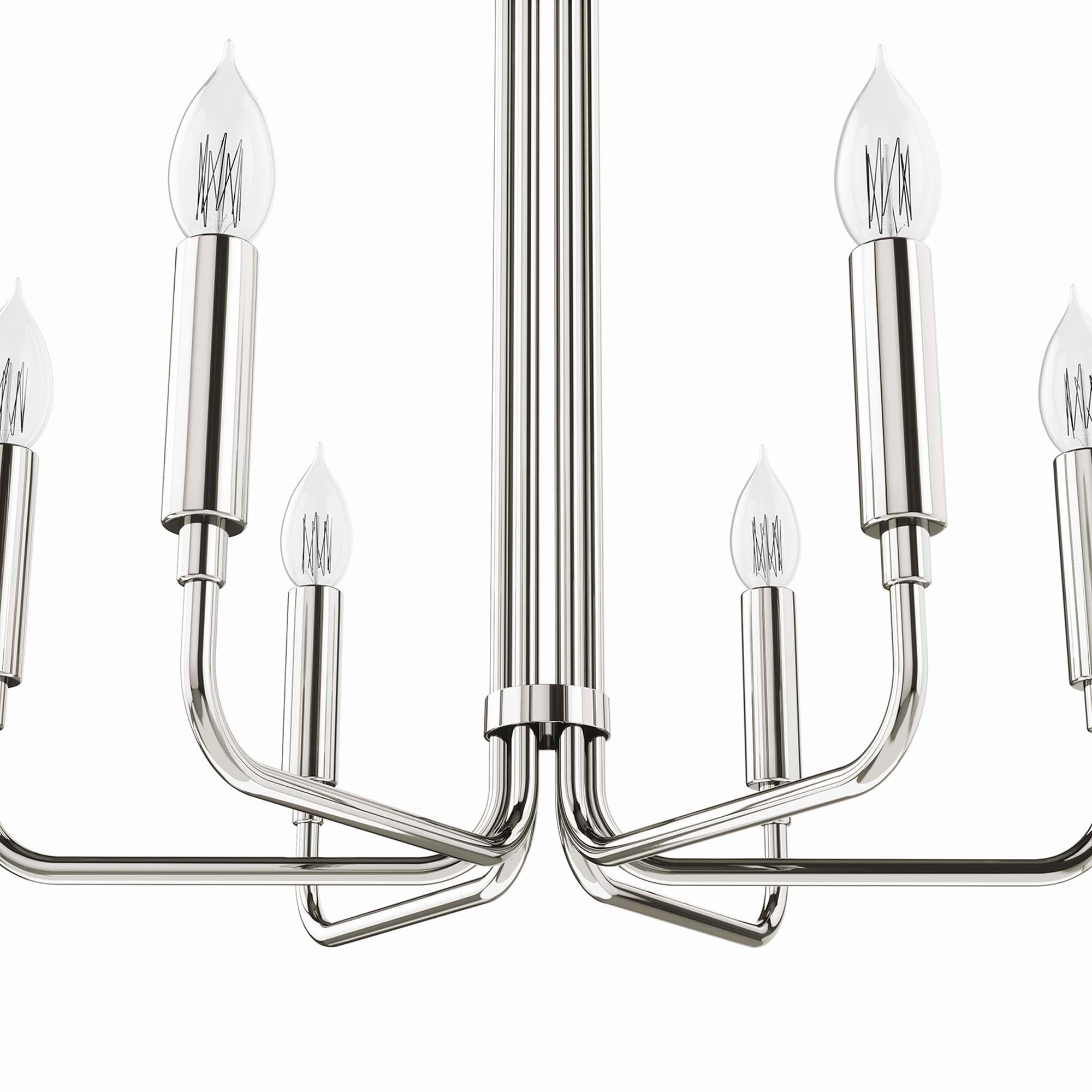 Rekindle 6-Light Chandelier by Modway