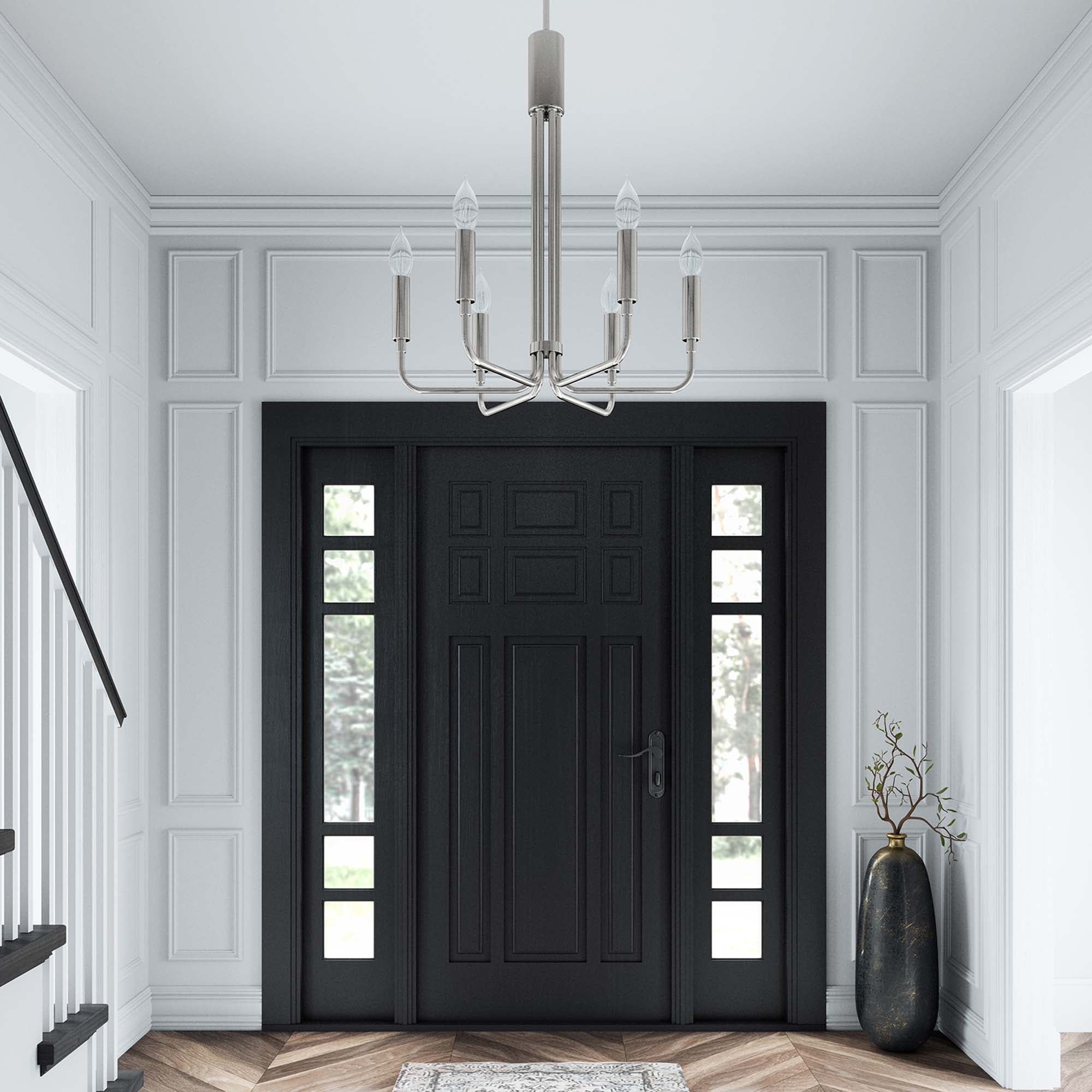 Rekindle 6-Light Chandelier by Modway