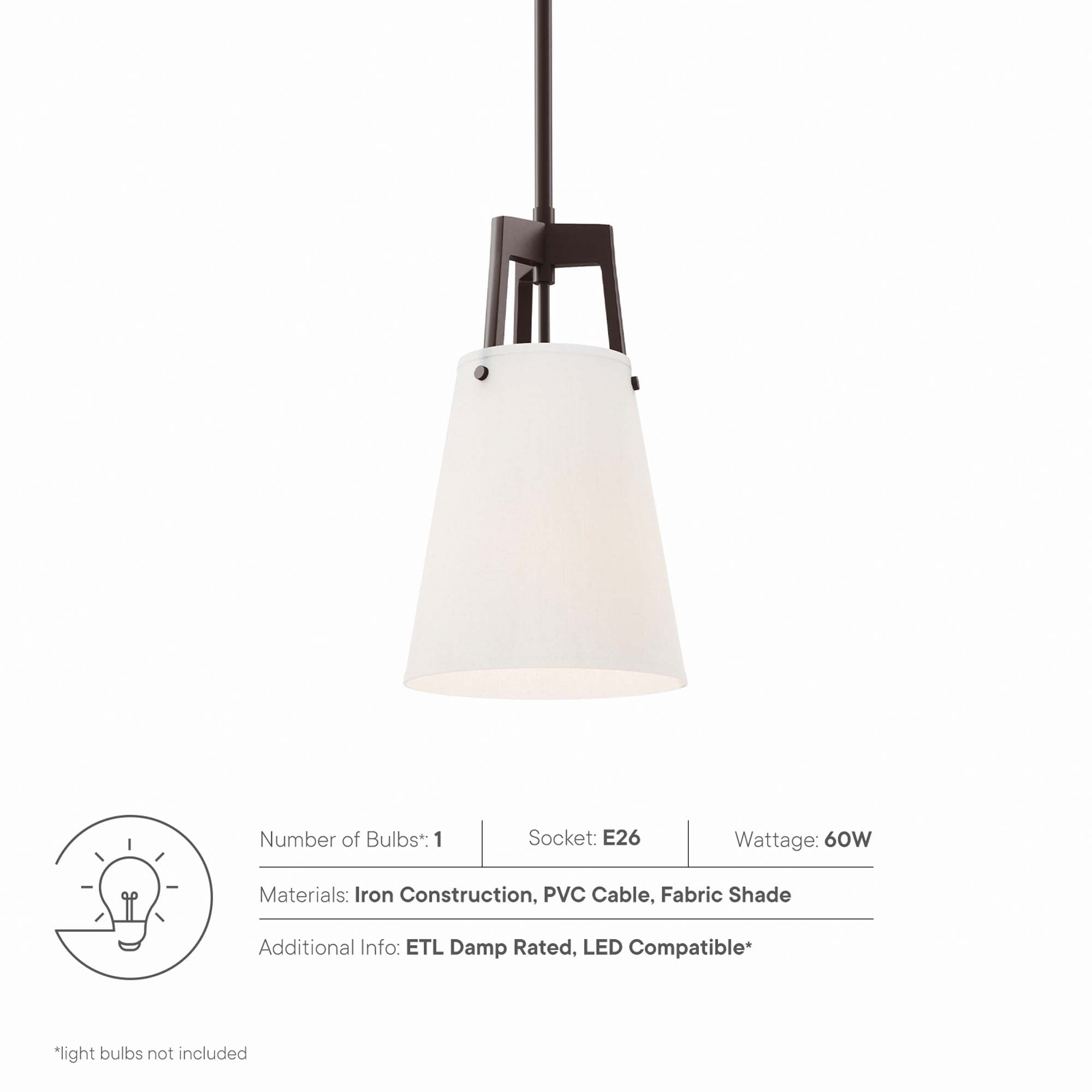 Aspire Pendant Light by Modway
