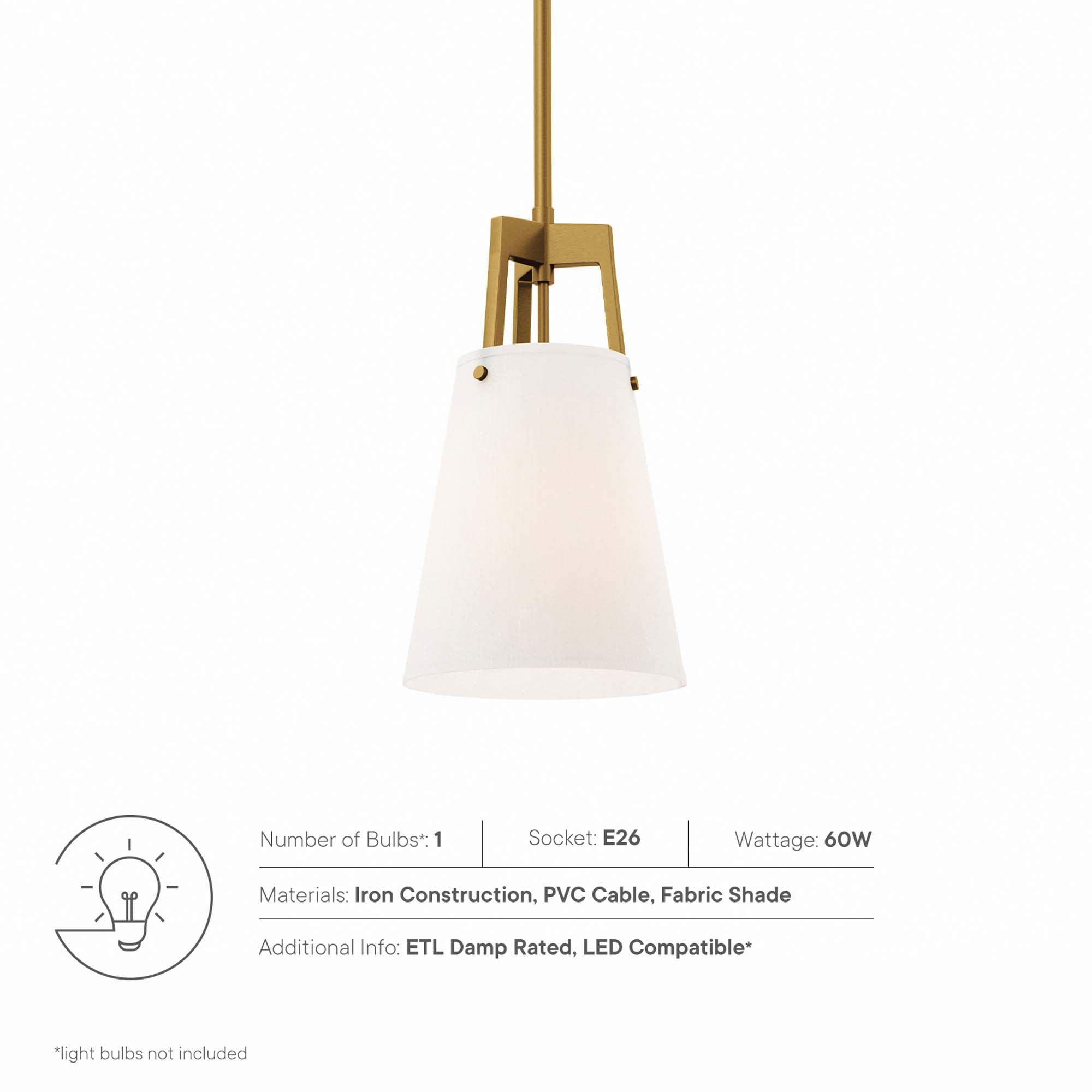 Aspire Pendant Light by Modway