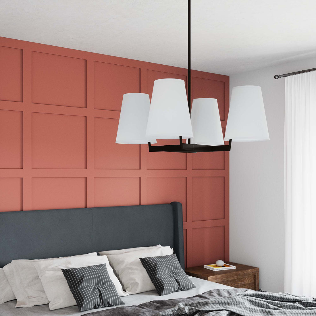 Mercer 4-Light Pendant Light by Modway