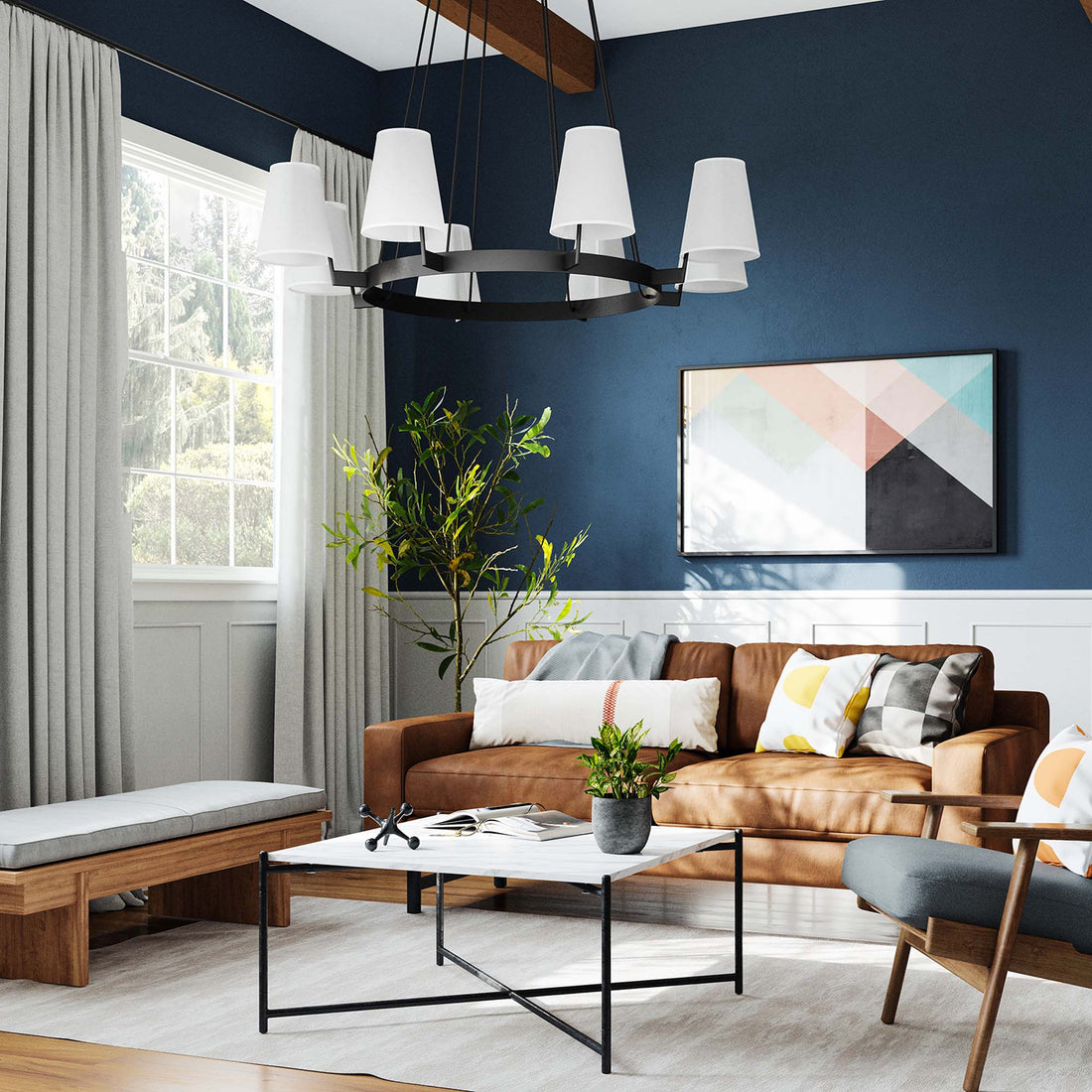 Surround 8-Light Chandelier by Modway