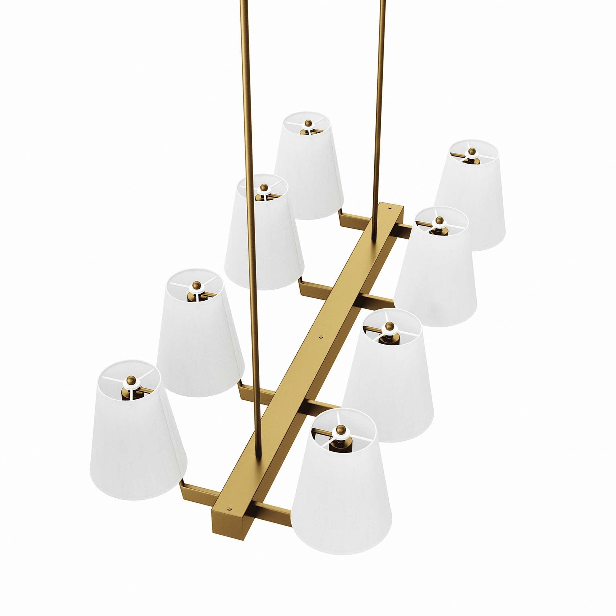 Enthrall 8-Light Chandelier by Modway