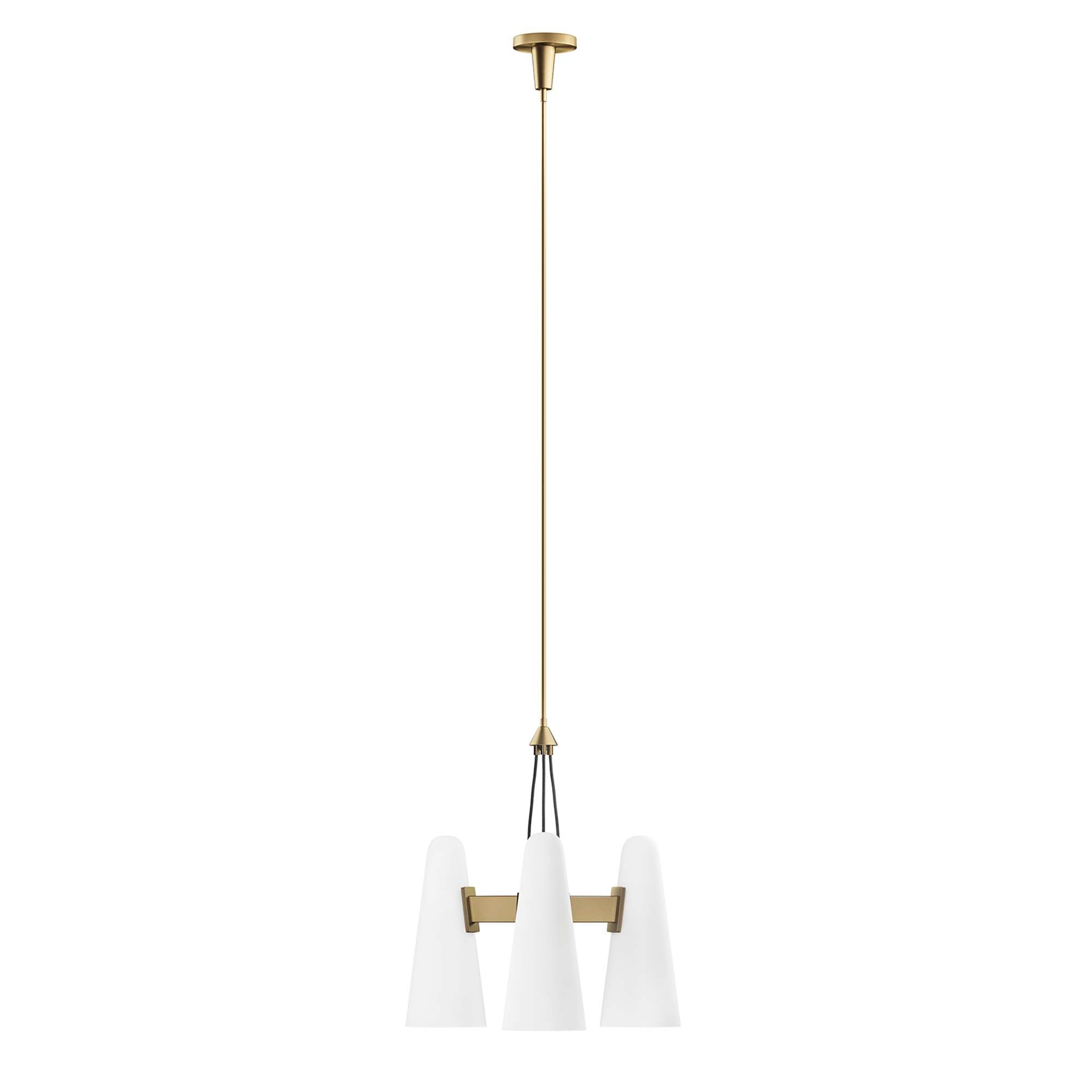 Beacon 3-Light Pendant Light by Modway