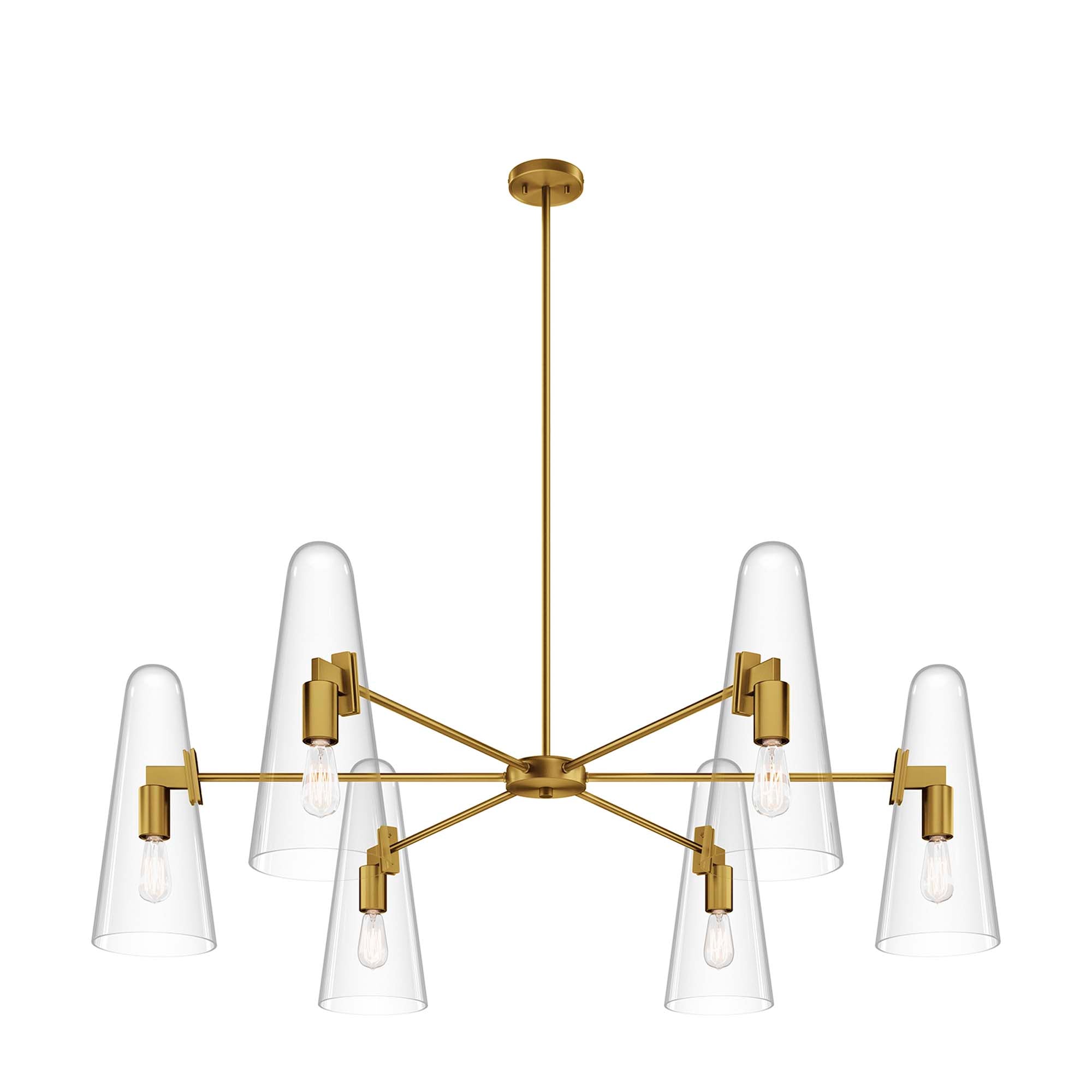 Beacon 6-Light Chandelier by Modway