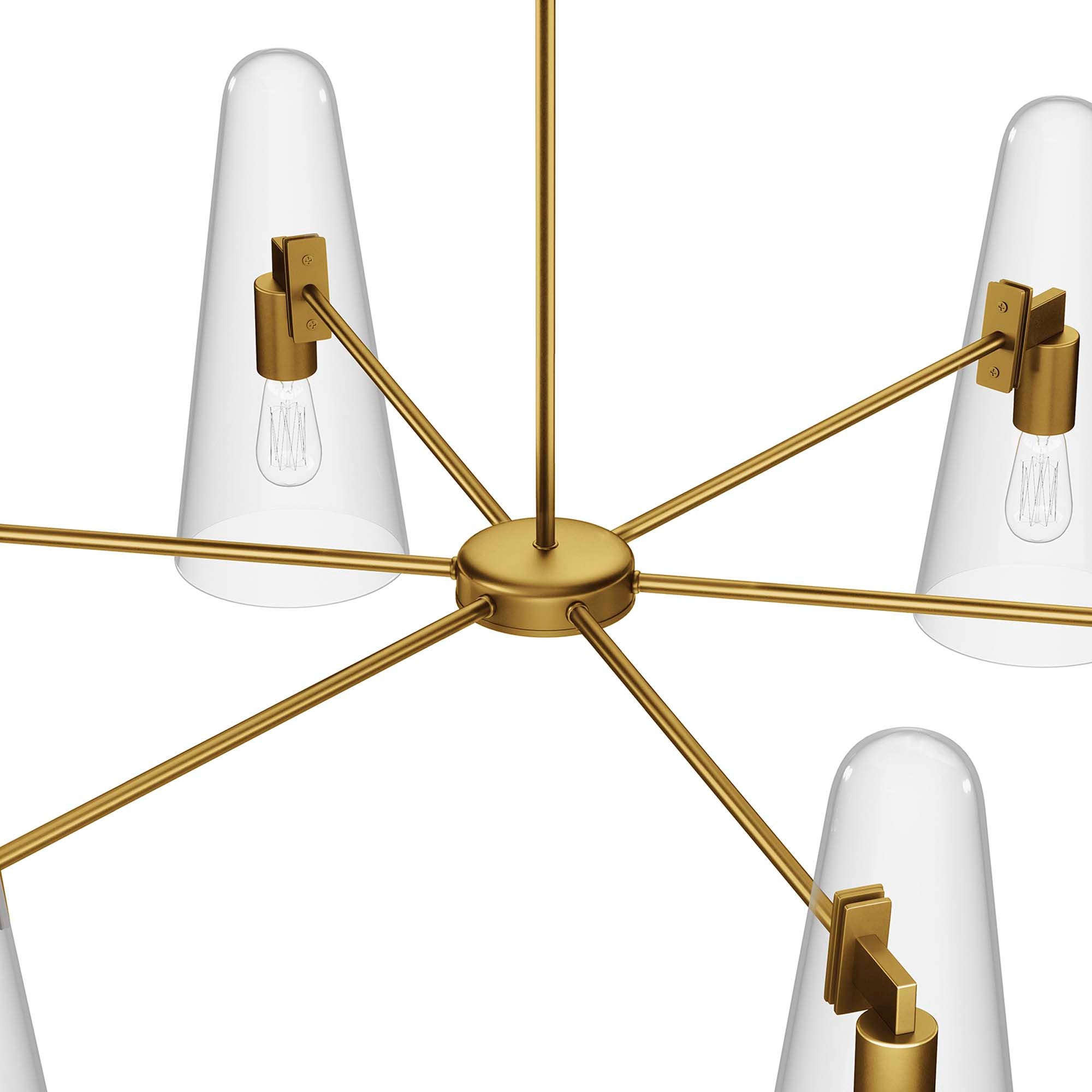 Beacon 6-Light Chandelier by Modway