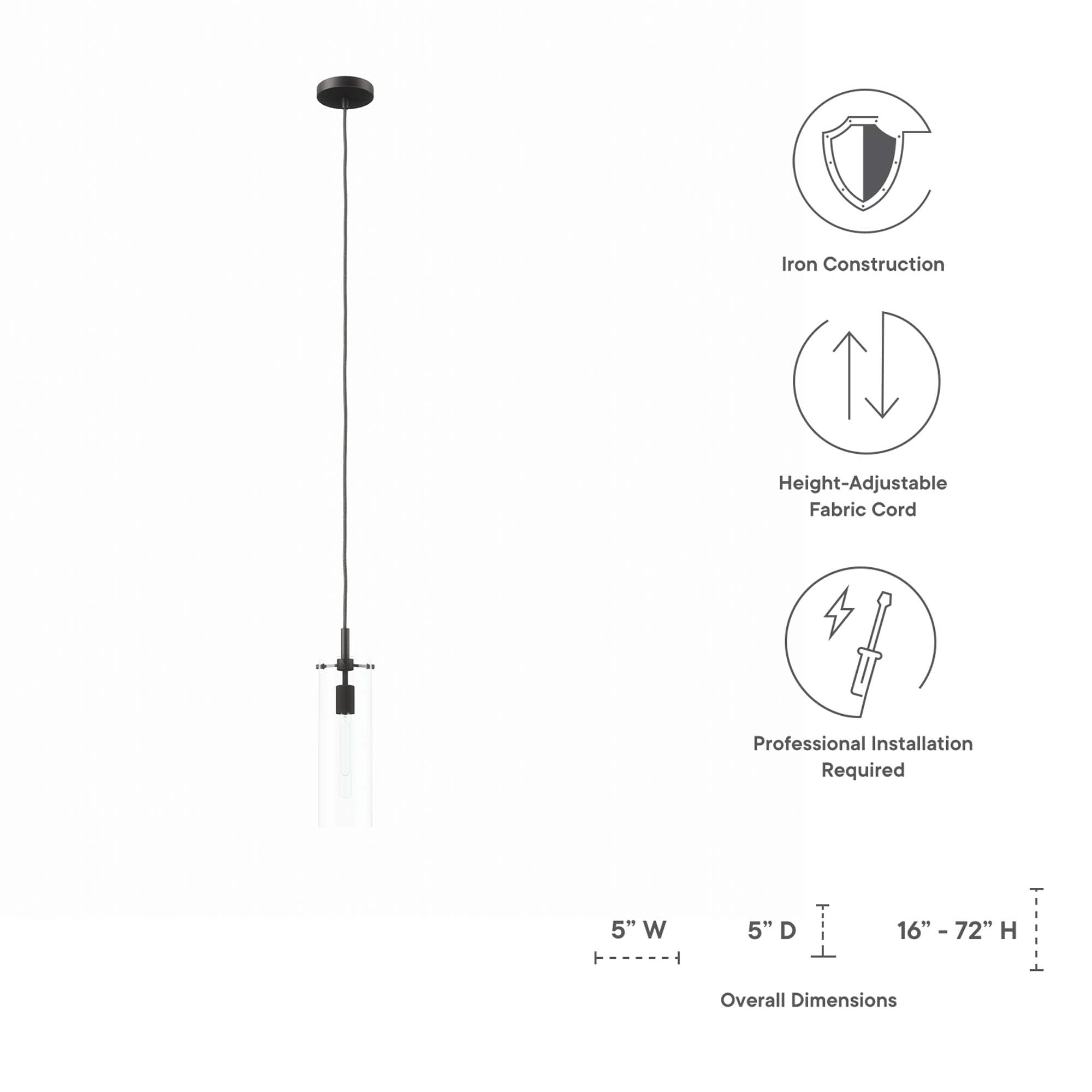 Skylark Pendant Light by Modway