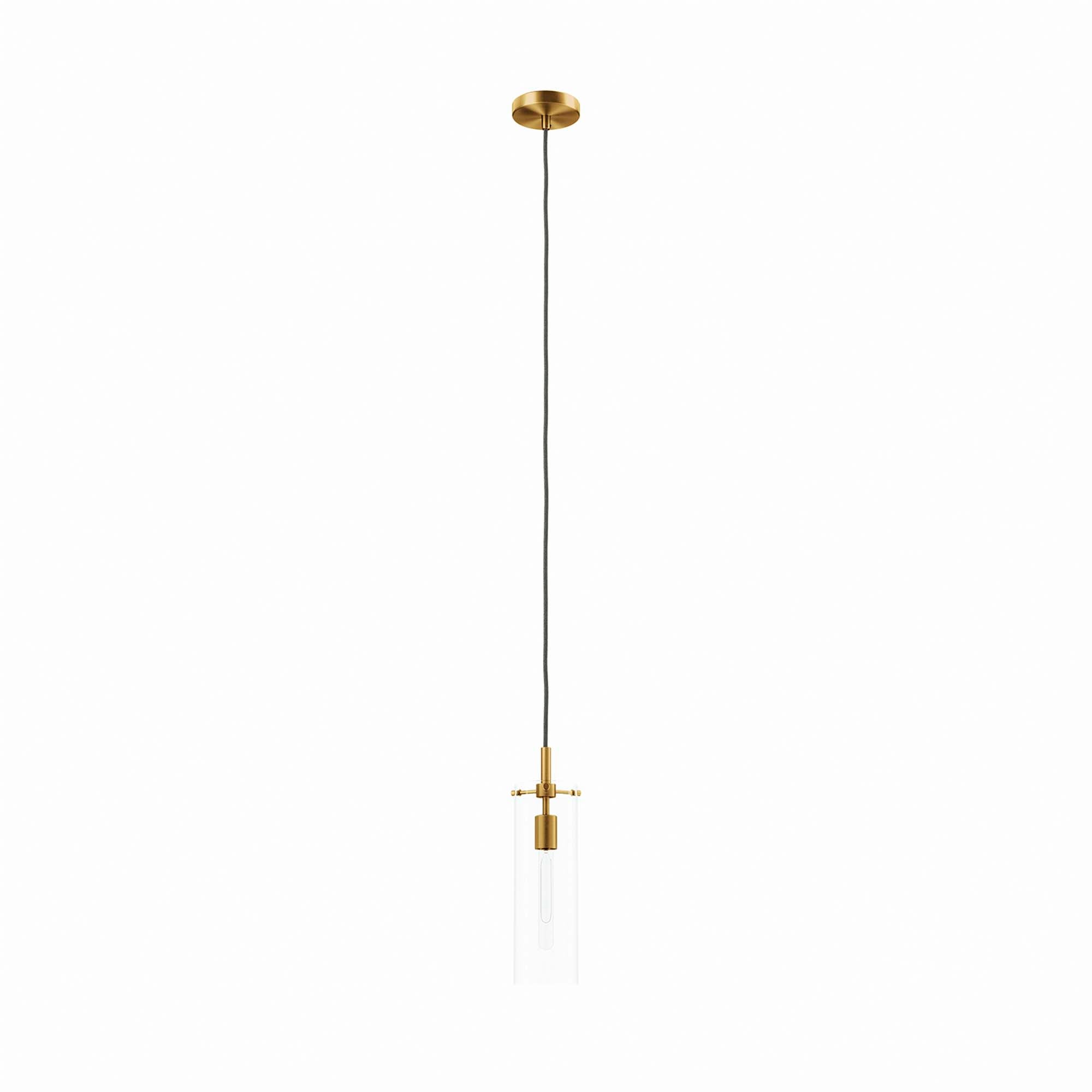 Clear Satin Brass