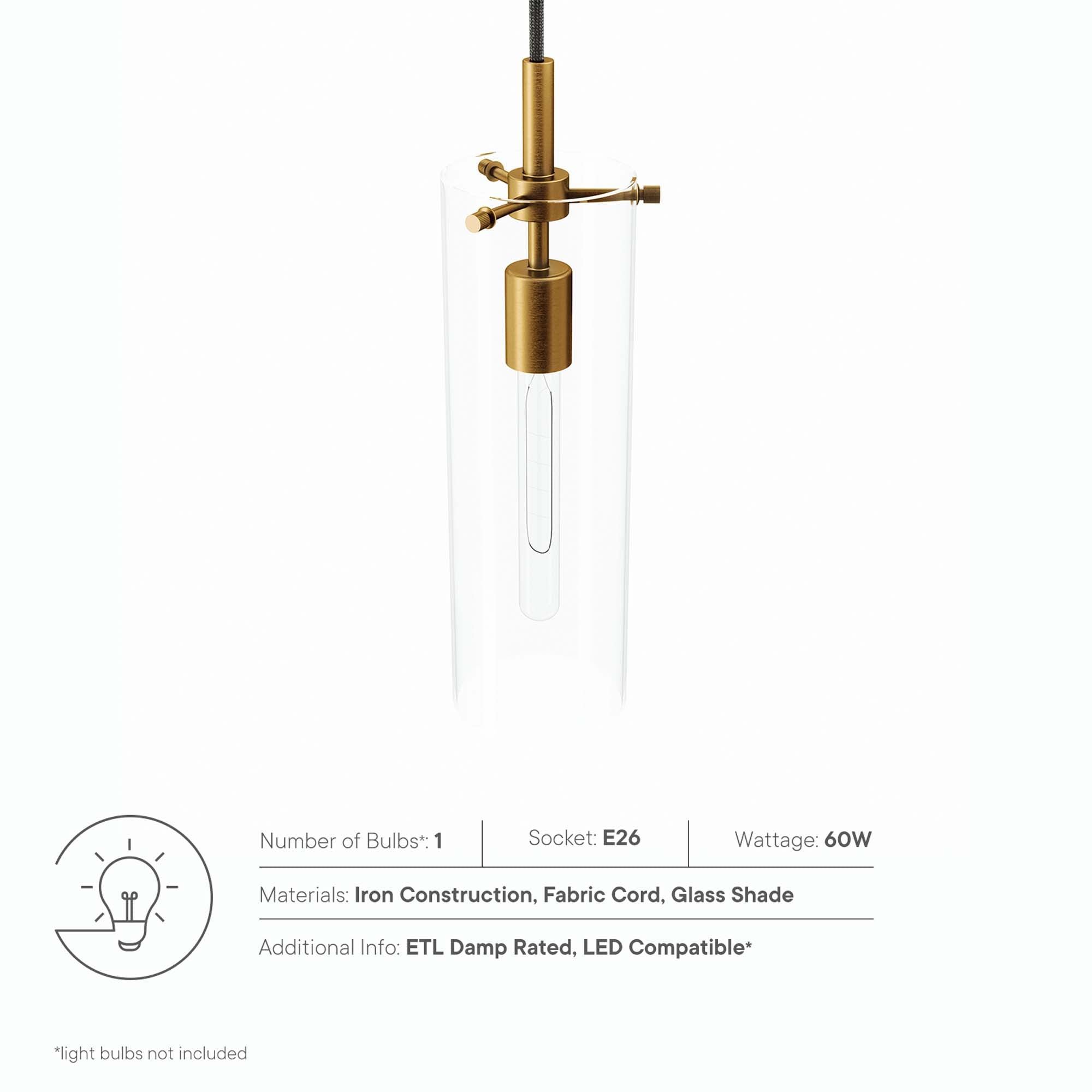 Skylark Pendant Light by Modway