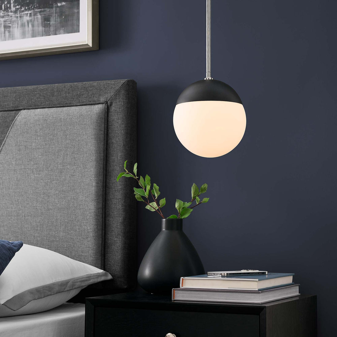 Stellar 1-Light Pendant Light by Modway