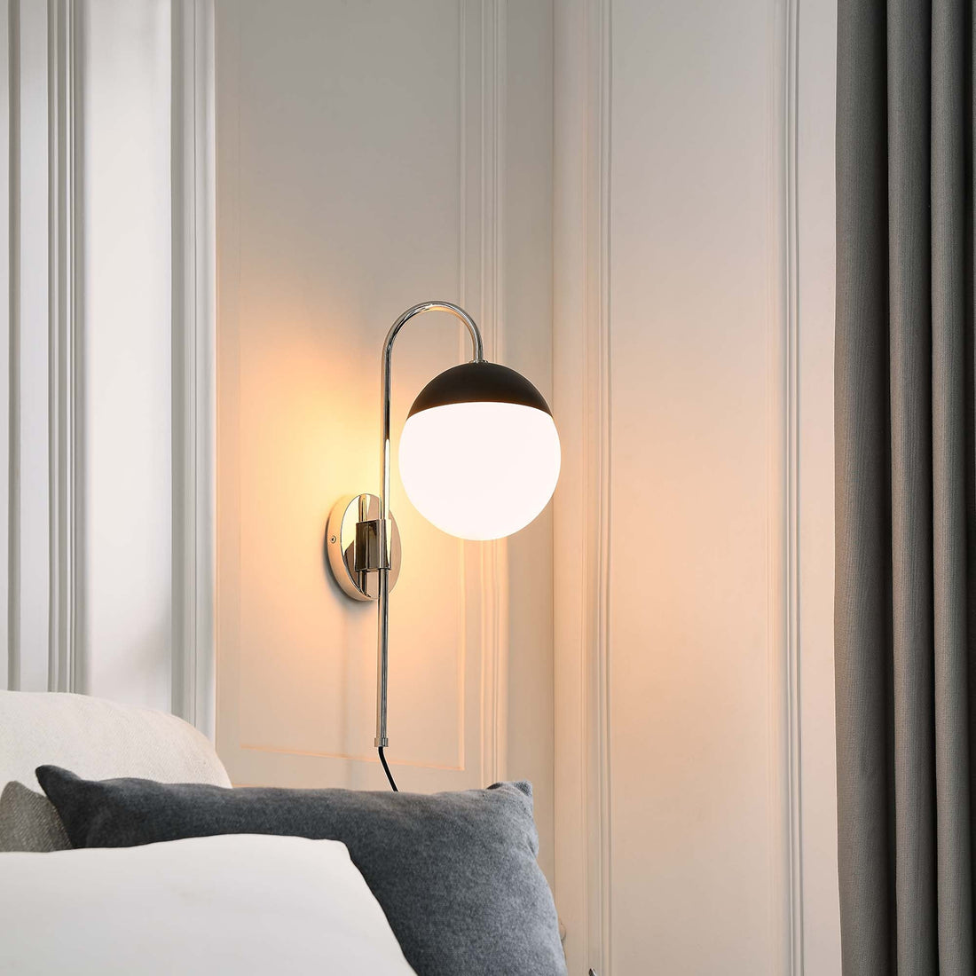 Stellar 1-Light Wall Sconce by Modway