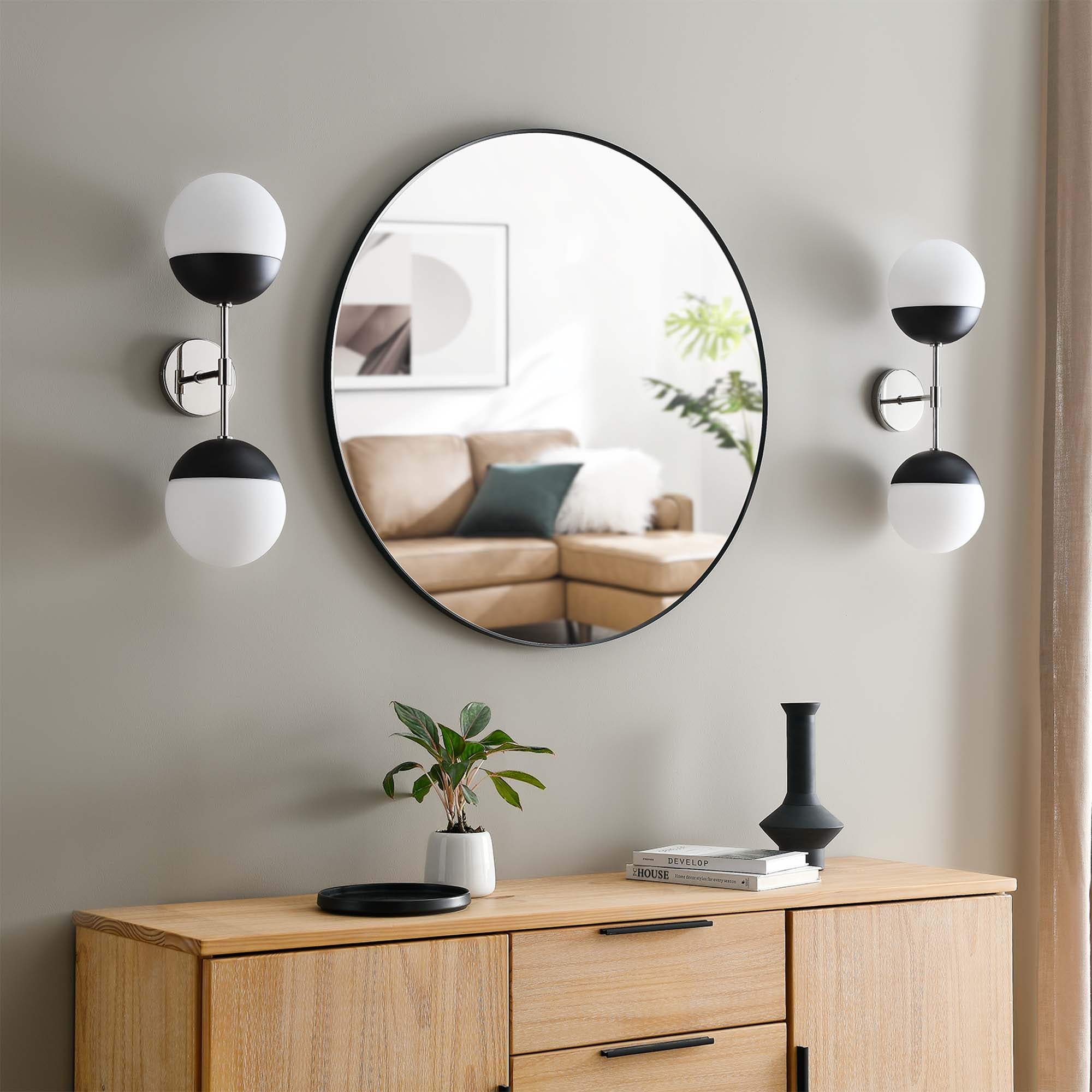 Stellar 2-Light Wall Sconce by Modway