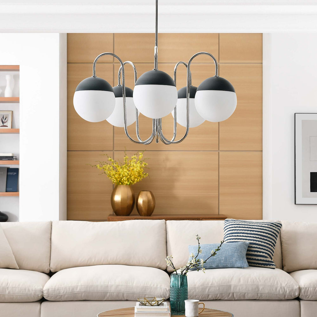 Stellar 5-Light Chandelier by Modway