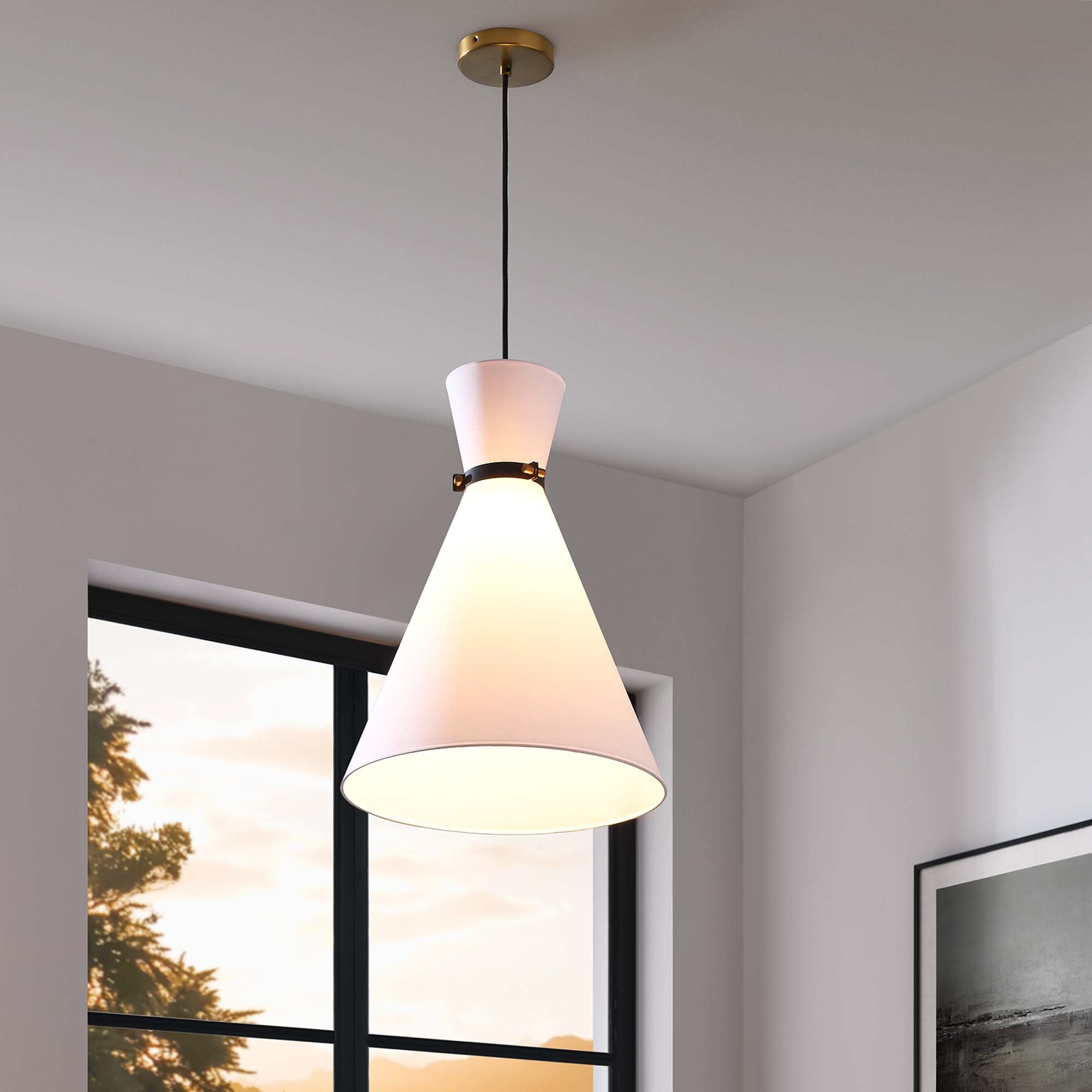 Starlight 1-Light Pendant Light by Modway