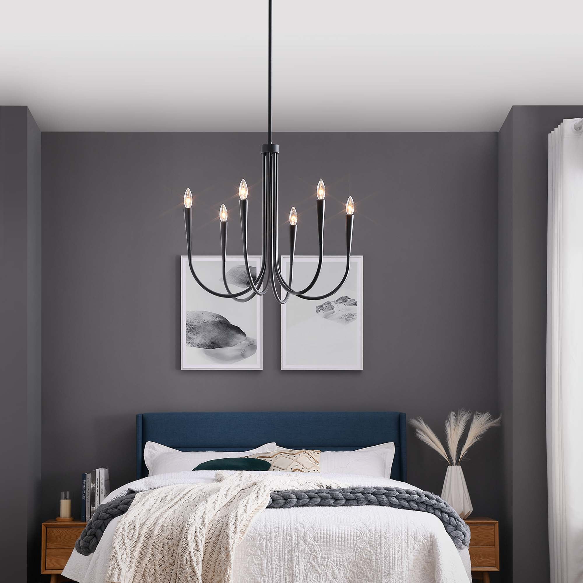 Penrose 6-Light Chandelier by Modway