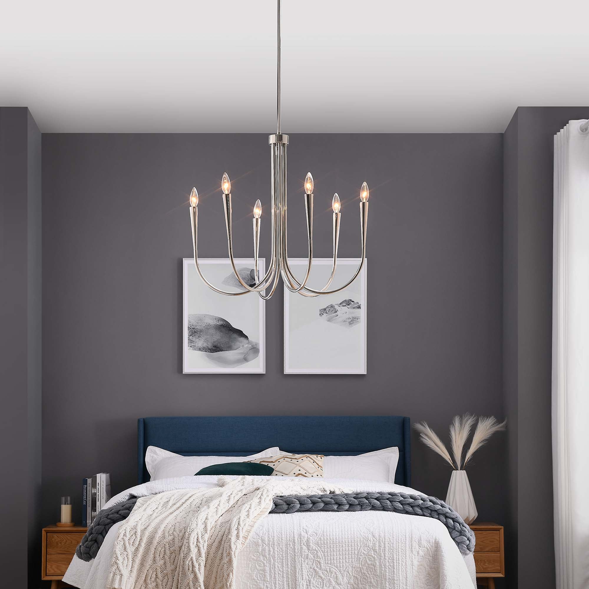 Penrose 6-Light Chandelier by Modway