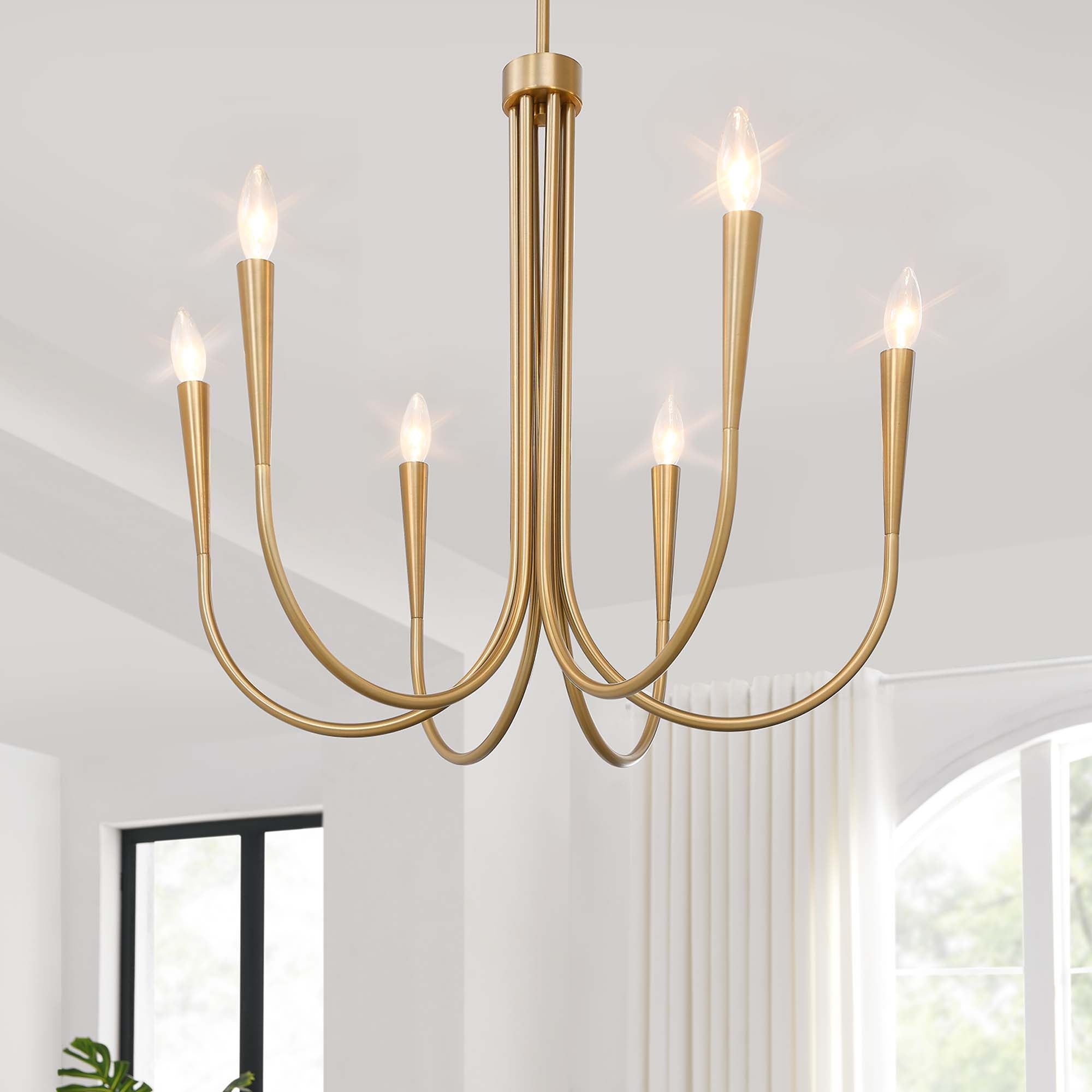 Penrose 6-Light Chandelier by Modway