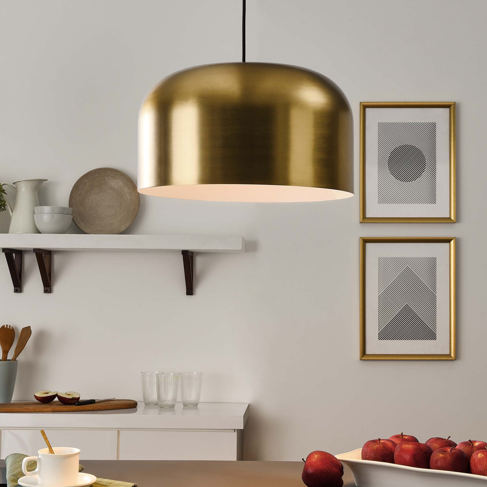 Avenue 1-Light Pendant Light by Modway
