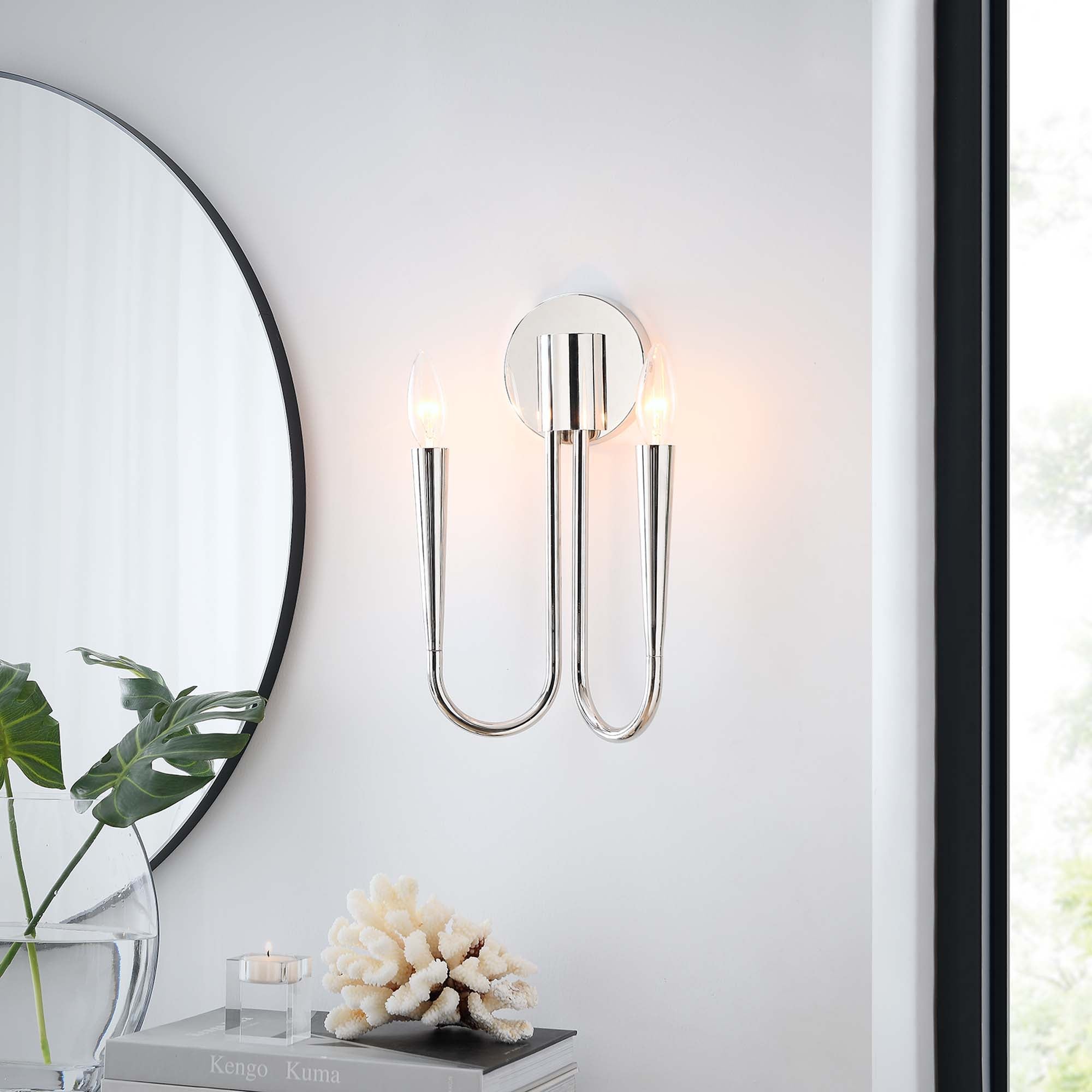 Penrose 2-Light Wall Sconce by Modway