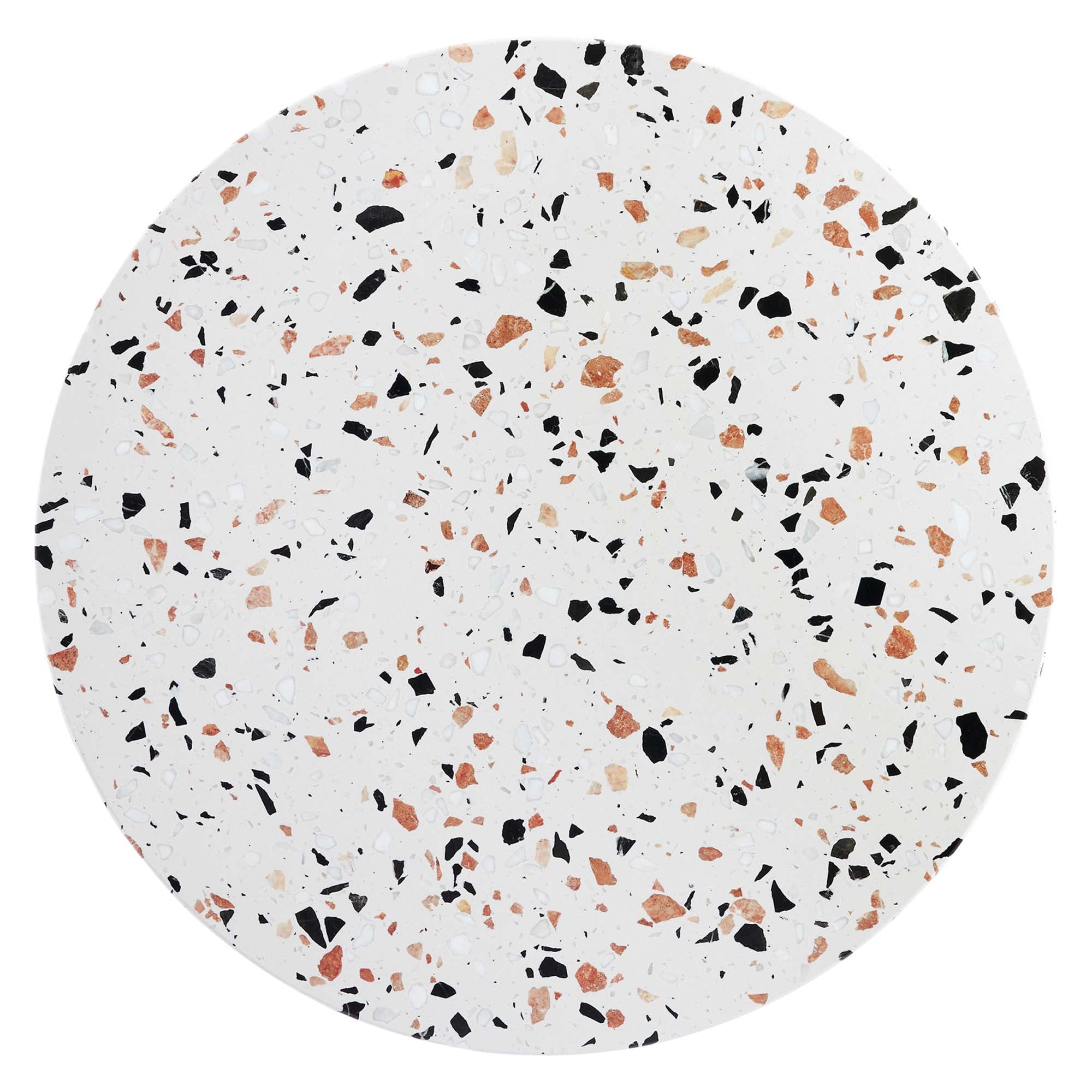 Zinque 28" Round Terrazzo Dining Table by Modway