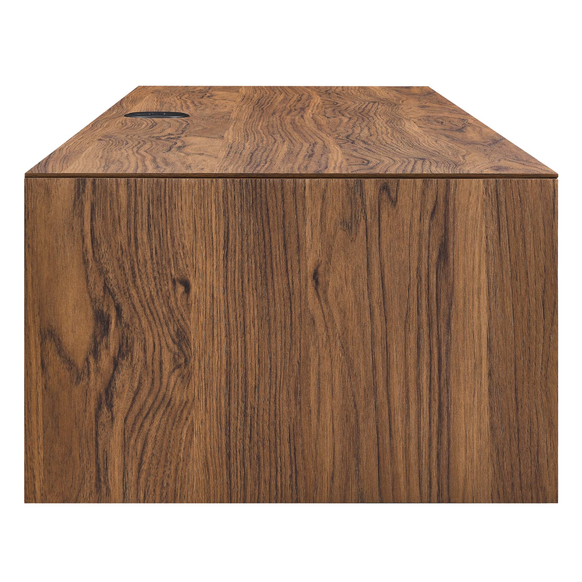 Merit 60" Wall Mount Wood Office Desk by Modway