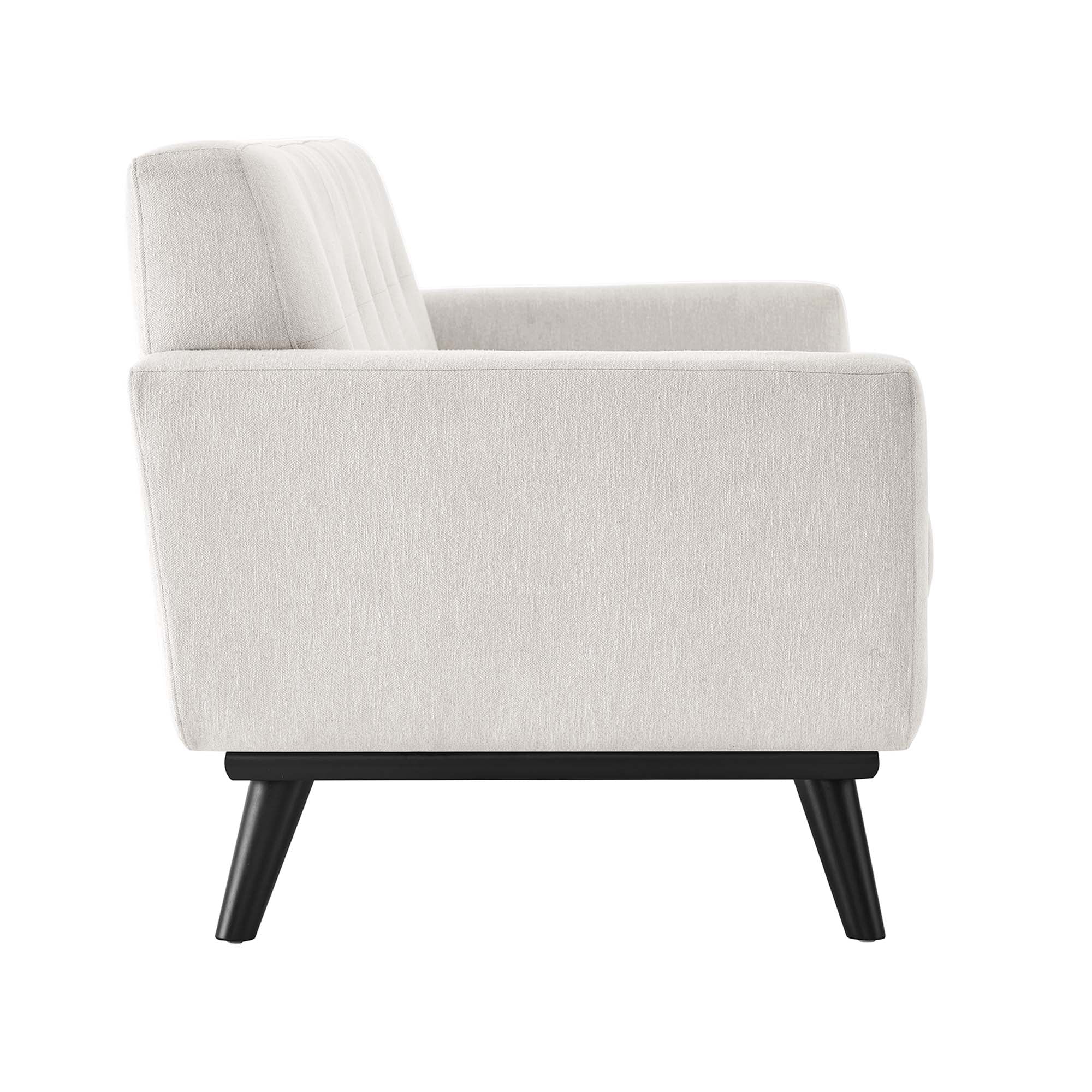 Engage Herringbone Fabric Loveseat by Modway