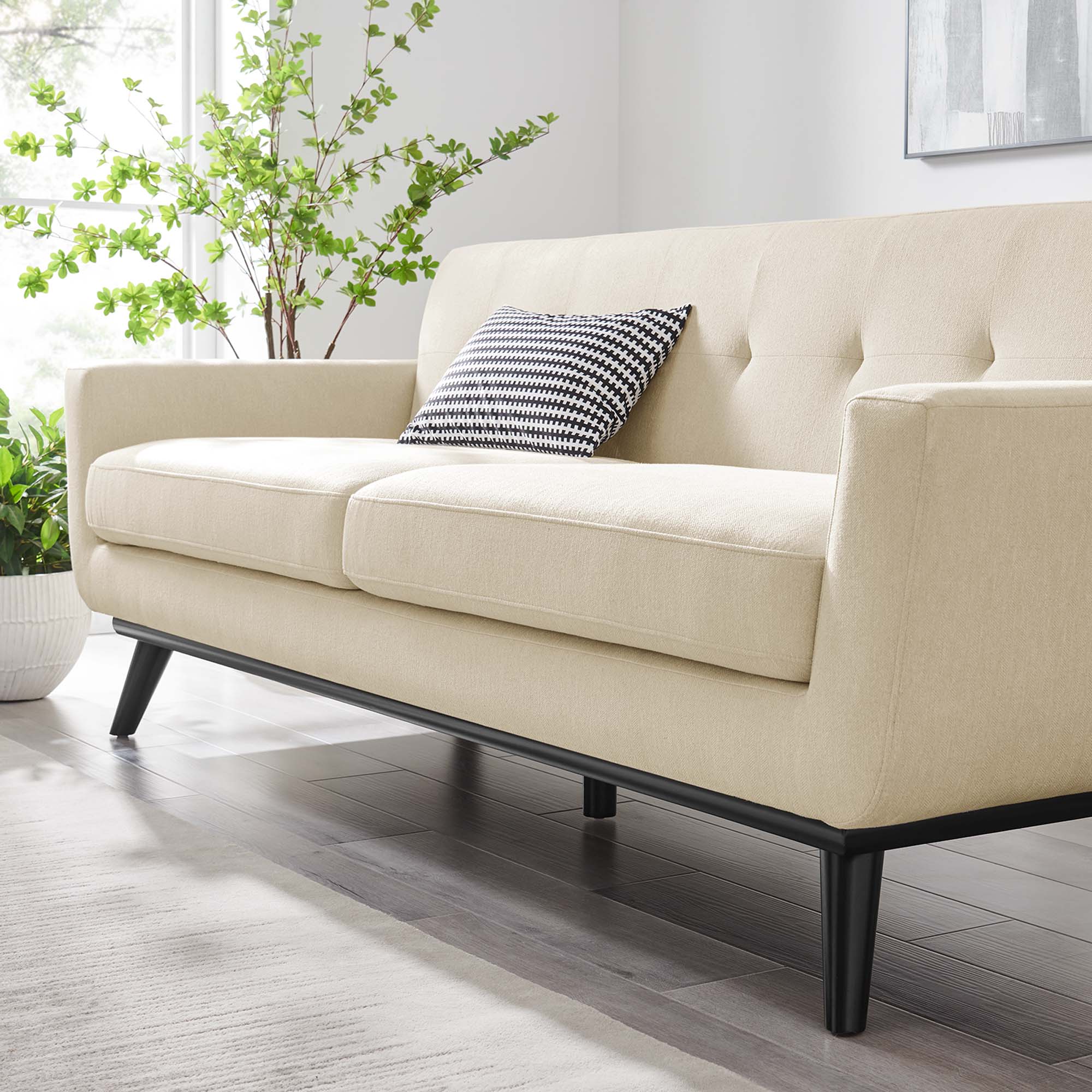 Engage Herringbone Fabric Sofa by Modway