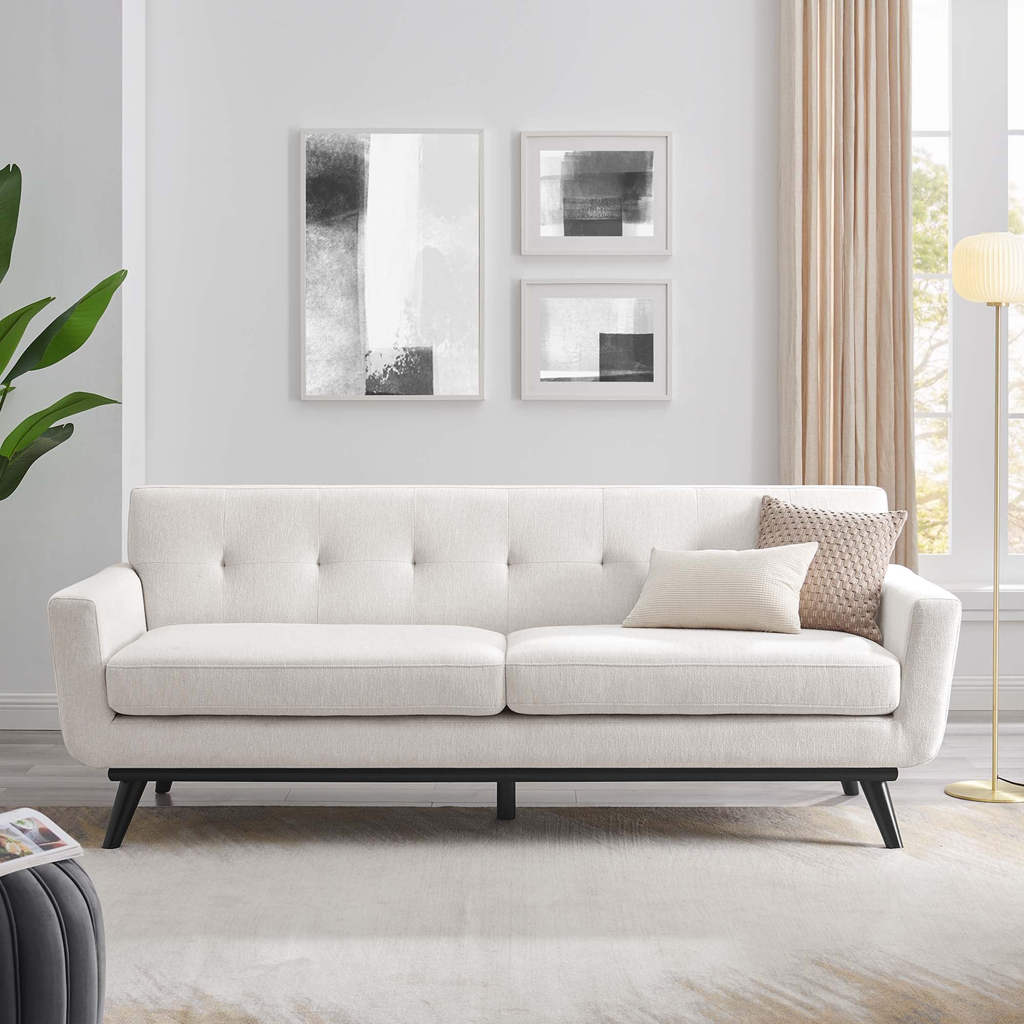 Engage Herringbone Fabric Sofa by Modway