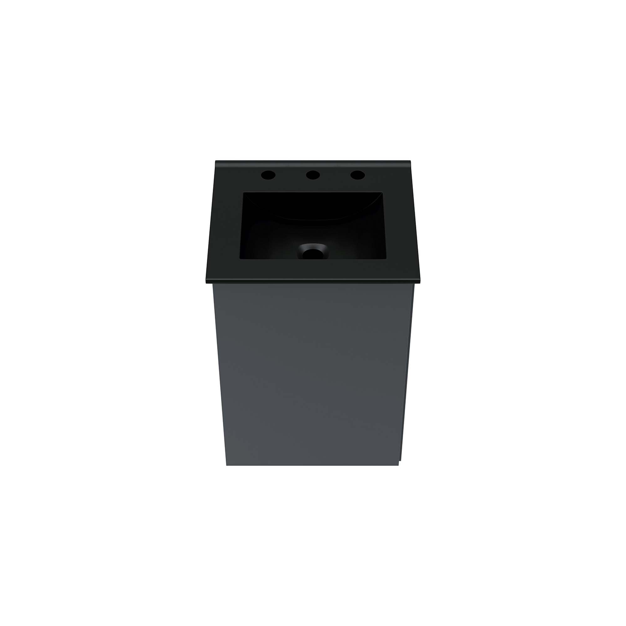 Bryn Wall-Mount Bathroom Vanity Basin Included by Modway