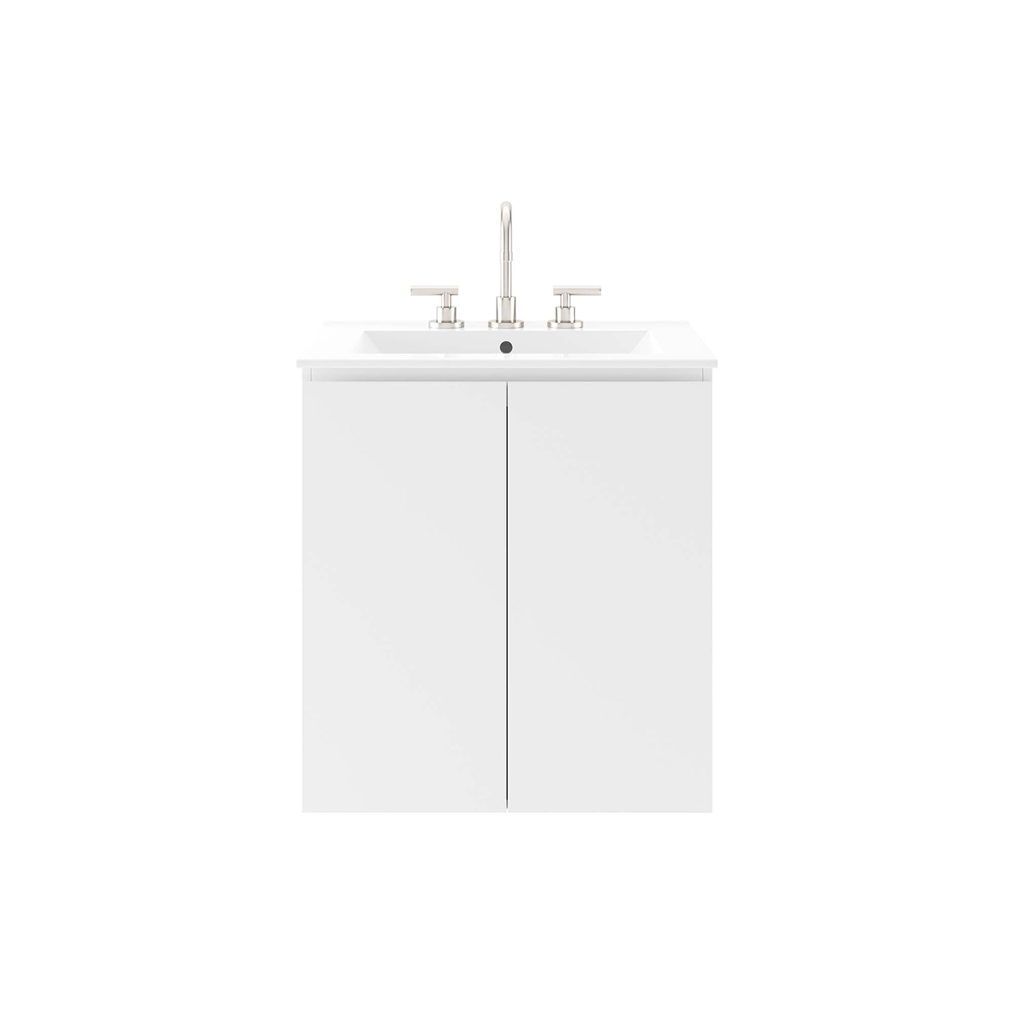 Bryn Wall-Mount Bathroom Vanity Basin Included by Modway