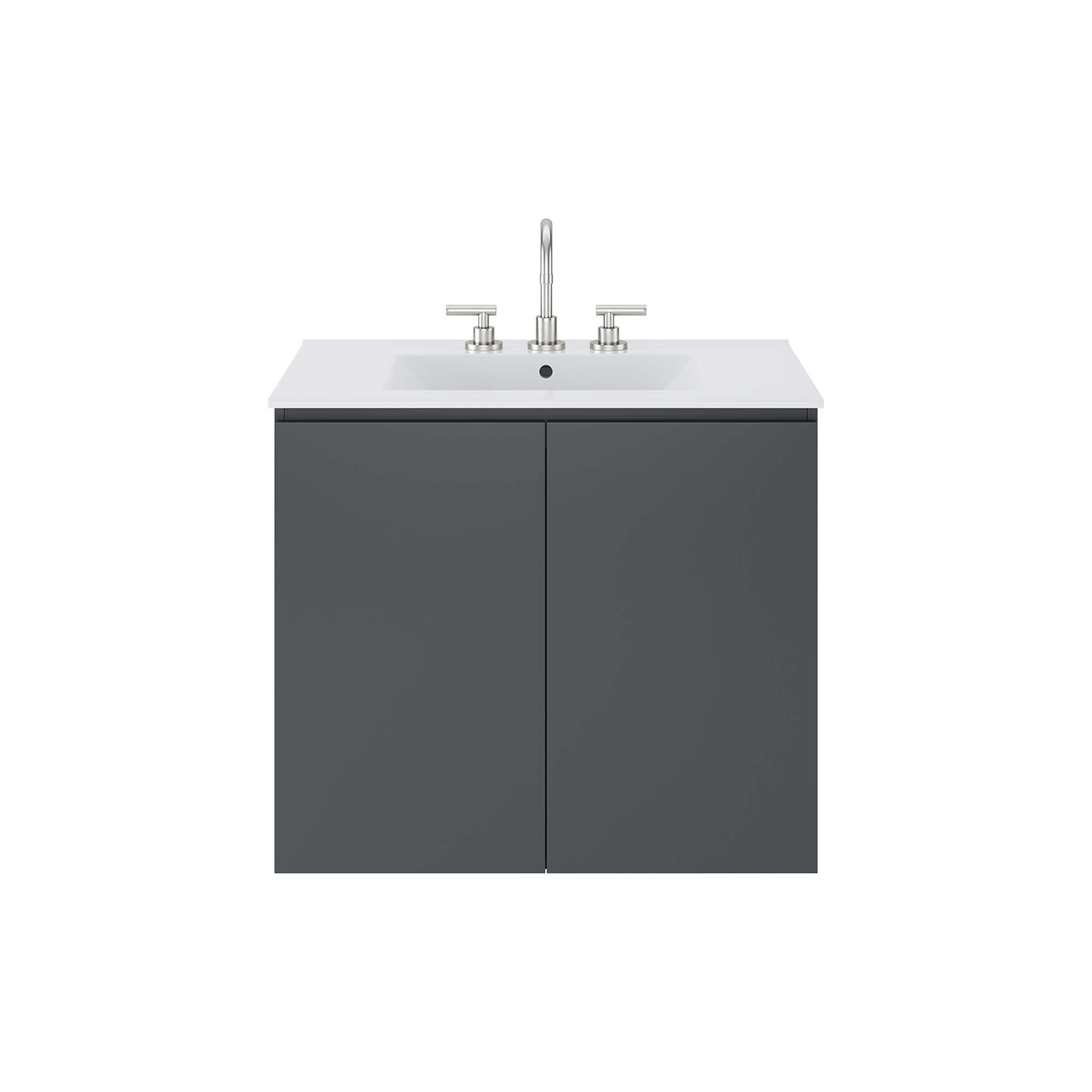 Bryn Wall-Mount Bathroom Vanity Basin Included by Modway