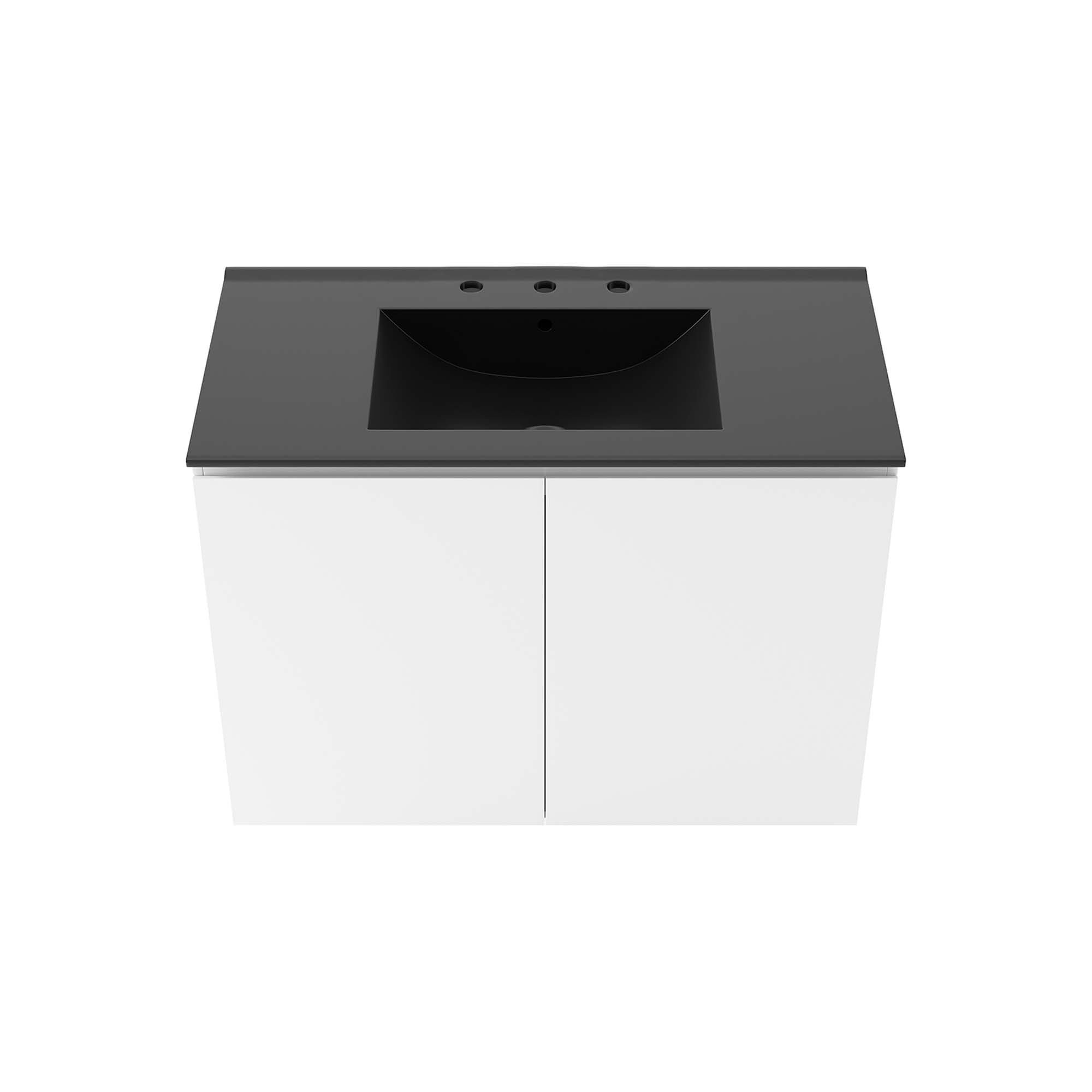 Bryn Wall-Mount Bathroom Vanity Basin Included by Modway