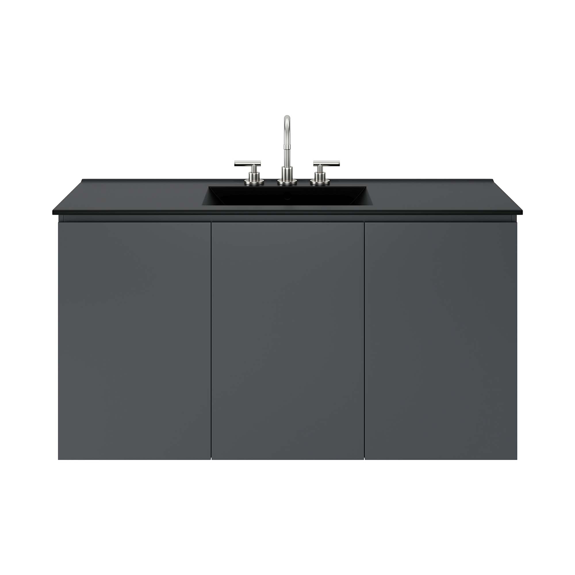 Bryn Wall-Mount Bathroom Vanity Basin Included by Modway