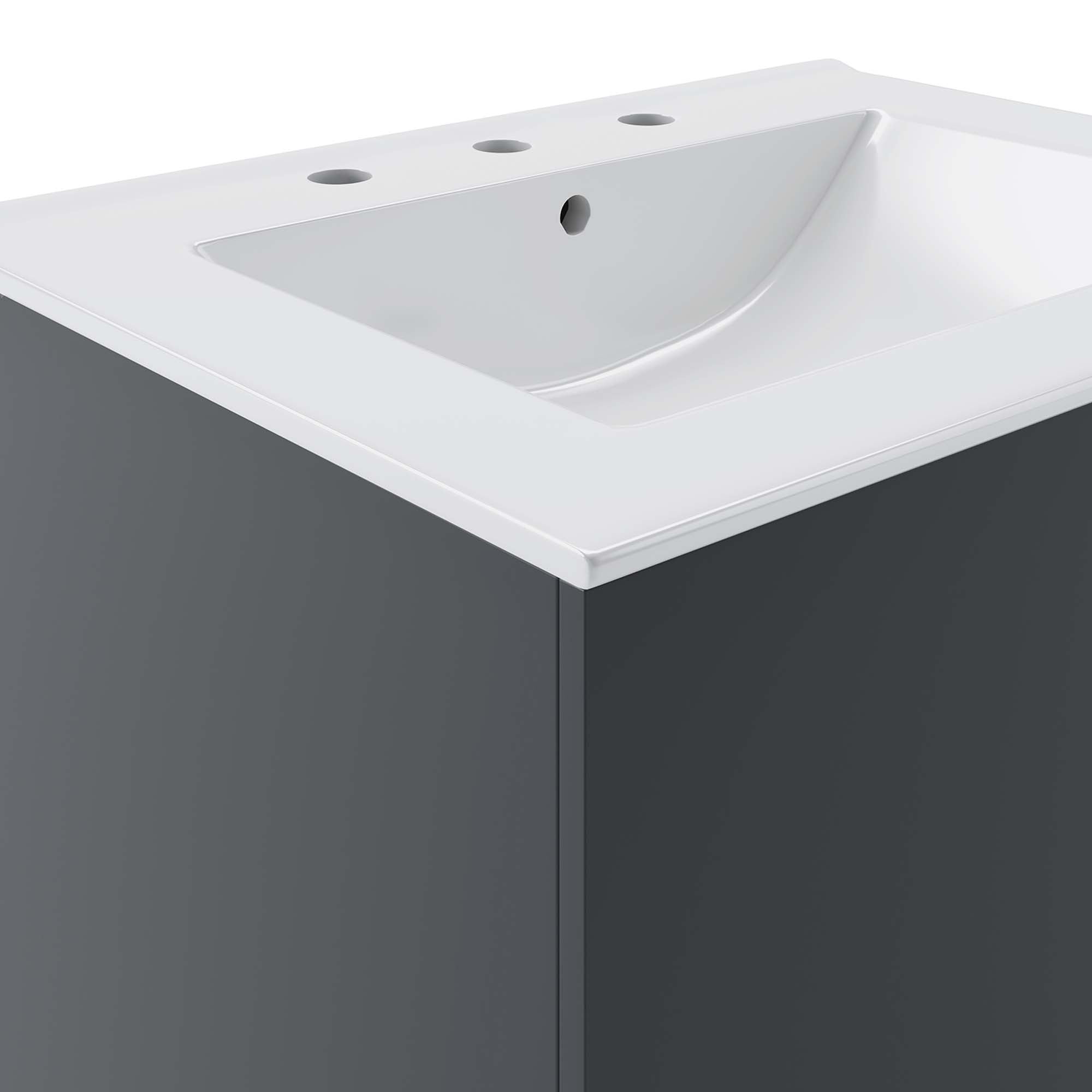 Vitality Bathroom Vanity Basin Included by Modway