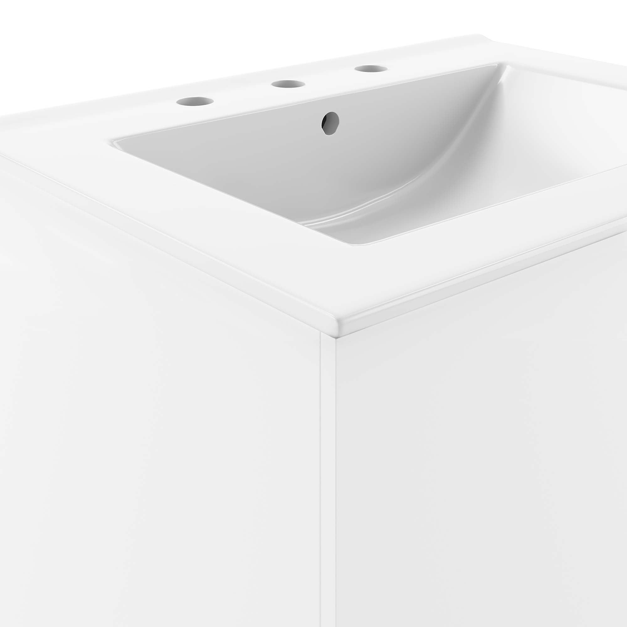 Vitality Bathroom Vanity Basin Included by Modway