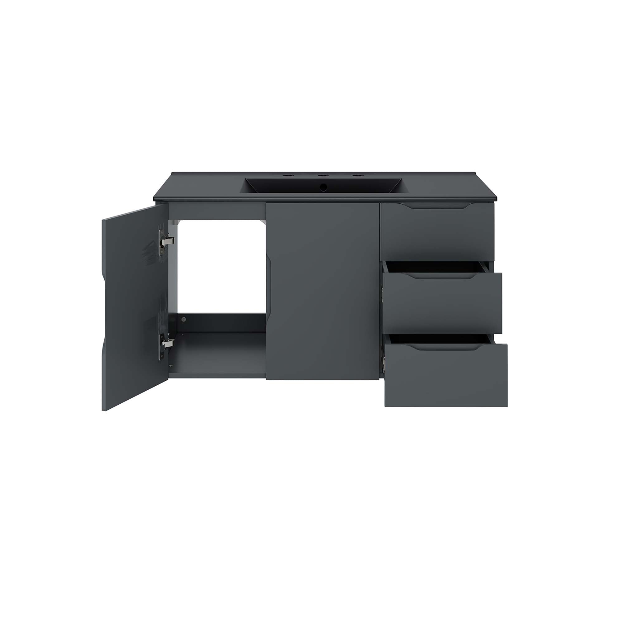 Vitality Bathroom Vanity Basin Included by Modway