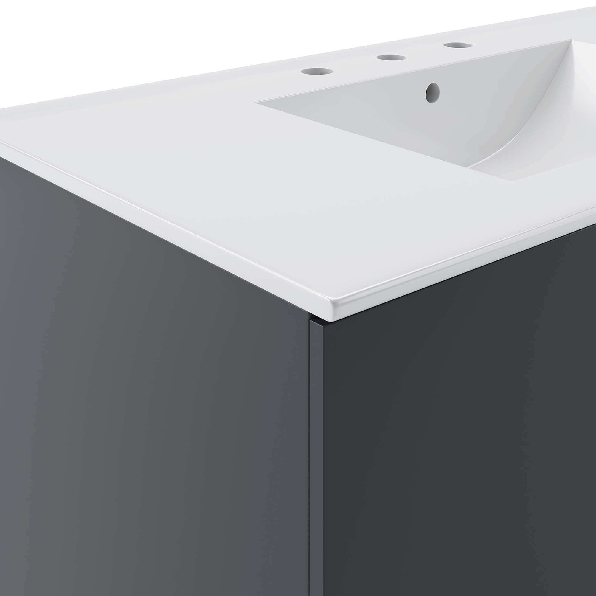 Vitality Bathroom Vanity Basin Included by Modway