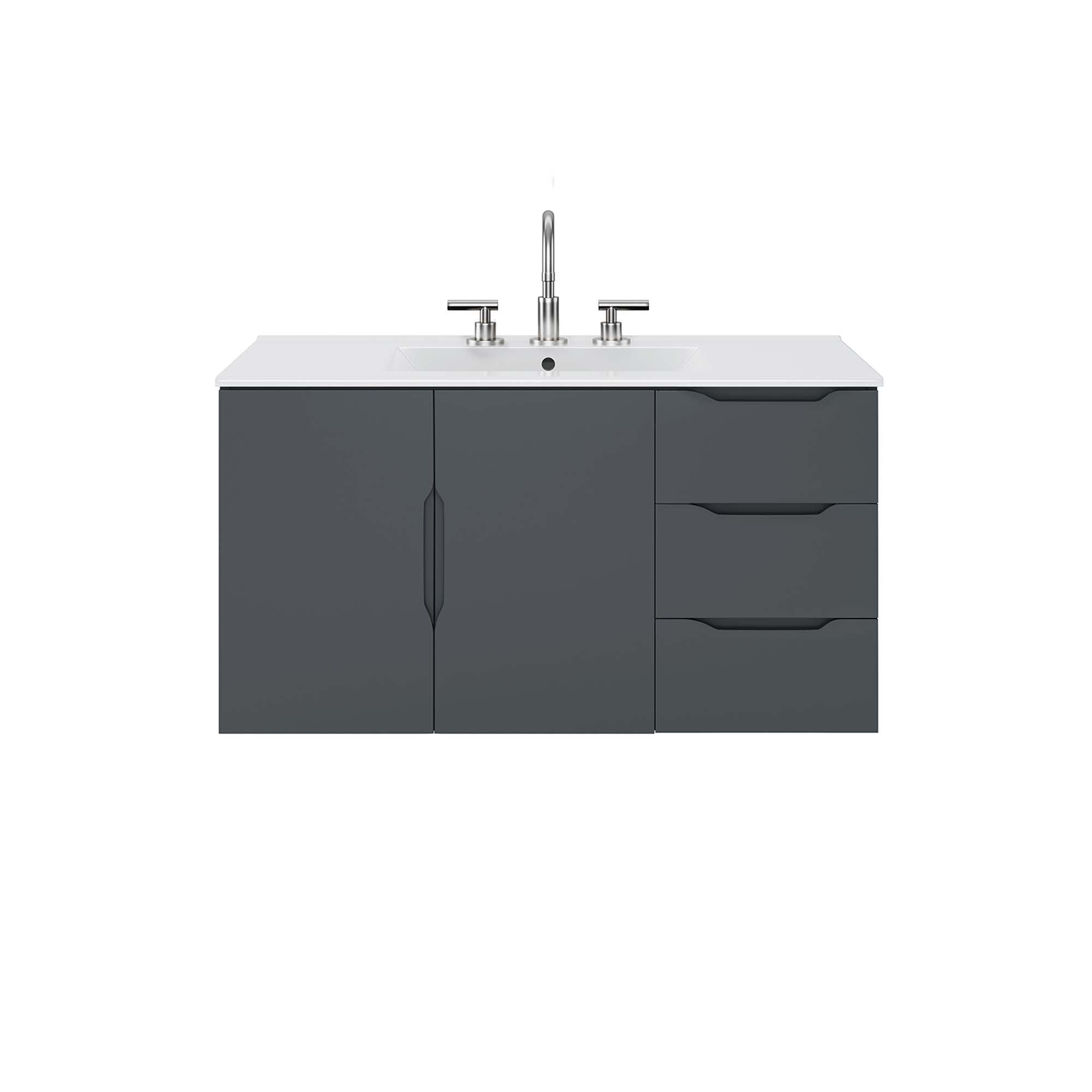 Vitality Bathroom Vanity Basin Included by Modway