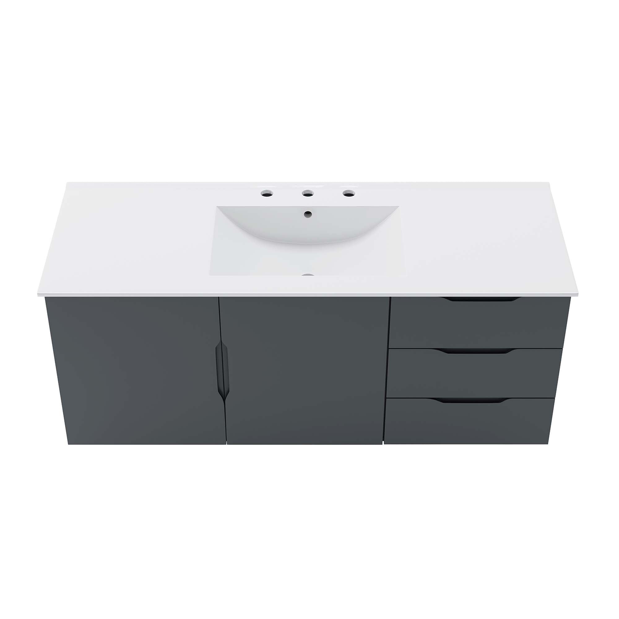 Vitality Bathroom Vanity Basin Included by Modway
