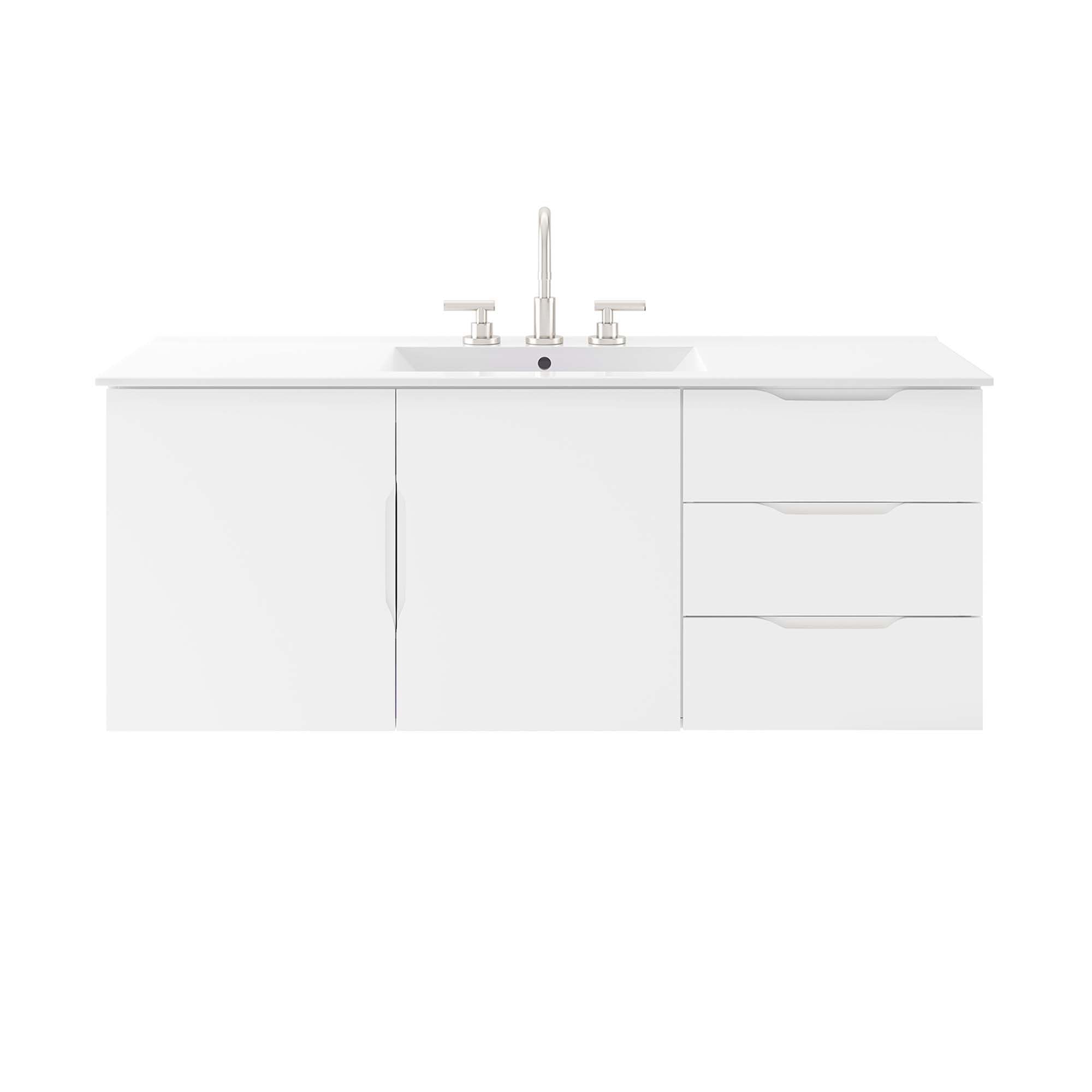 Vitality Bathroom Vanity Basin Included by Modway