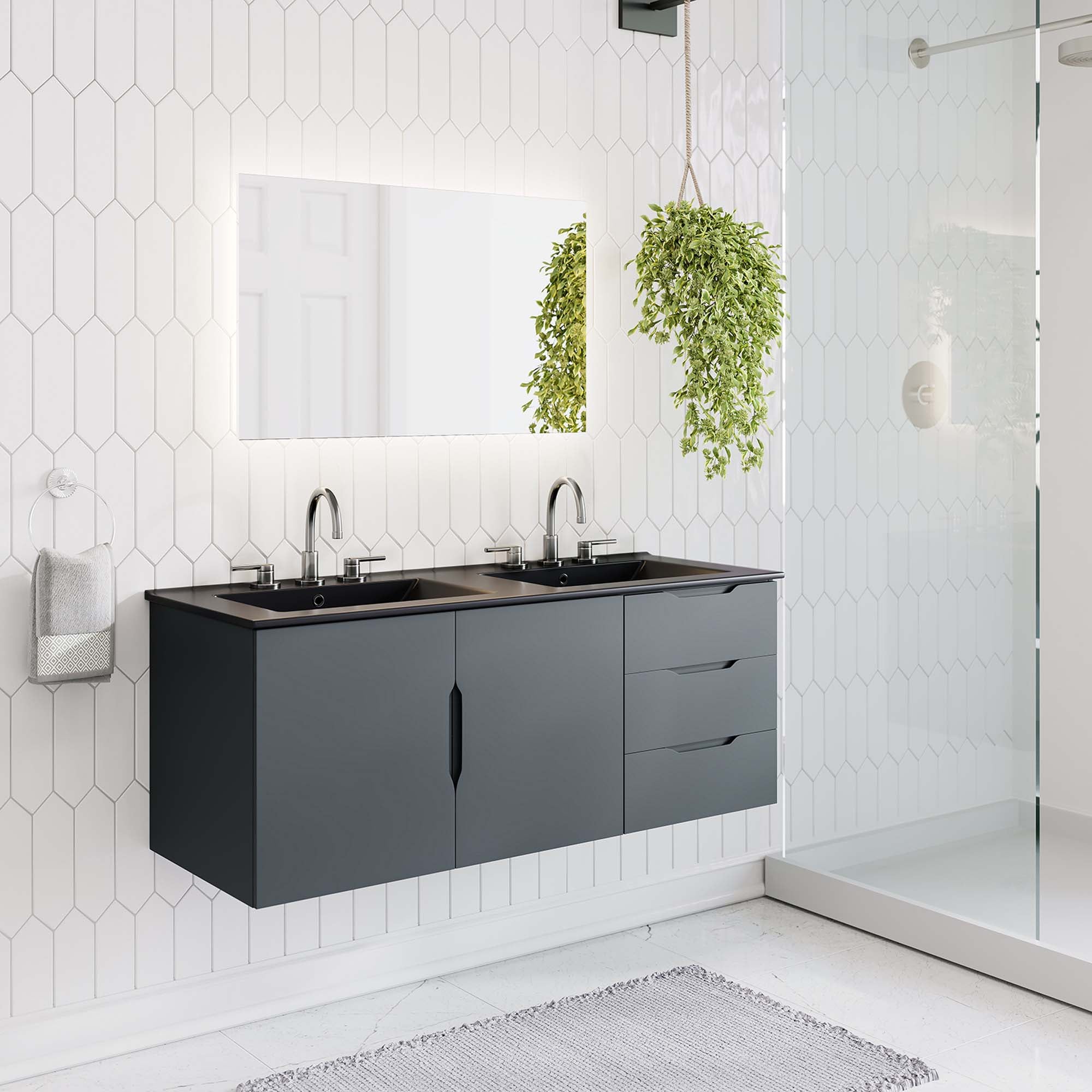 Vitality Bathroom Vanity Basin Included by Modway