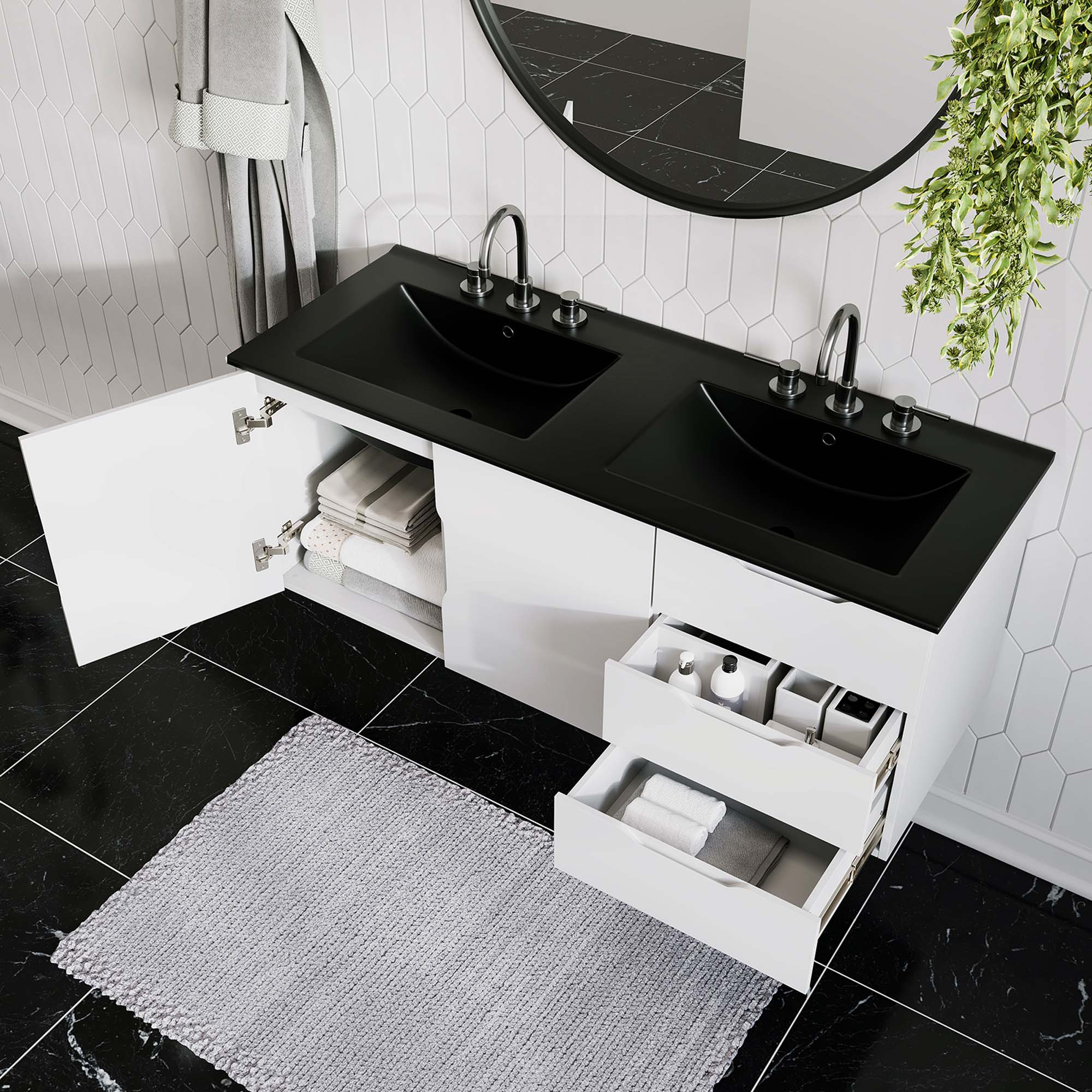 Vitality Bathroom Vanity Basin Included by Modway