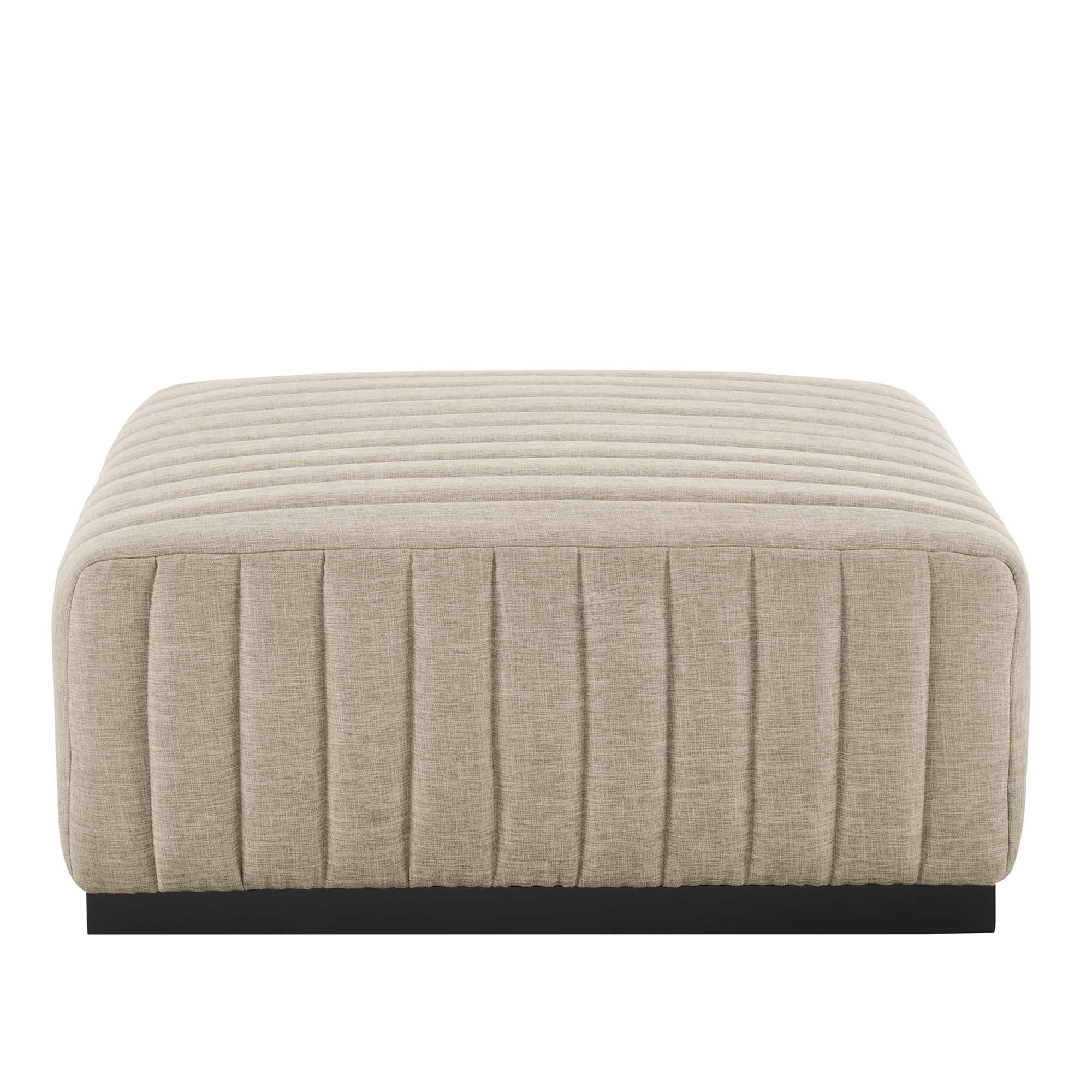 Conjure 5-Piece Channel Tufted Upholstered Fabric Sectional by Modway