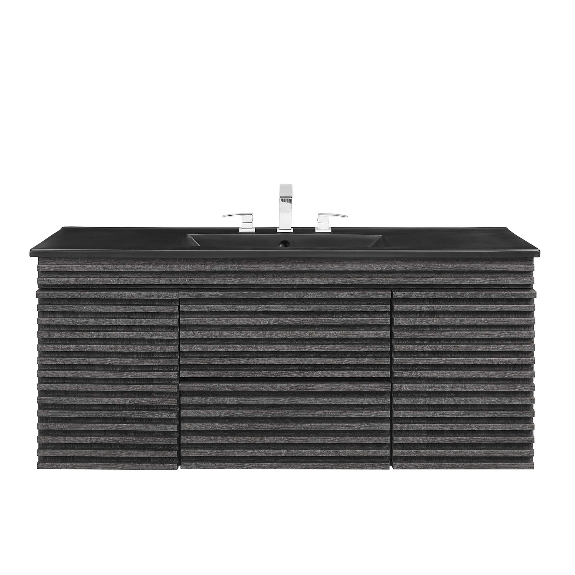Render 48" Wall-Mount Bathroom Vanity Basin Included by Modway