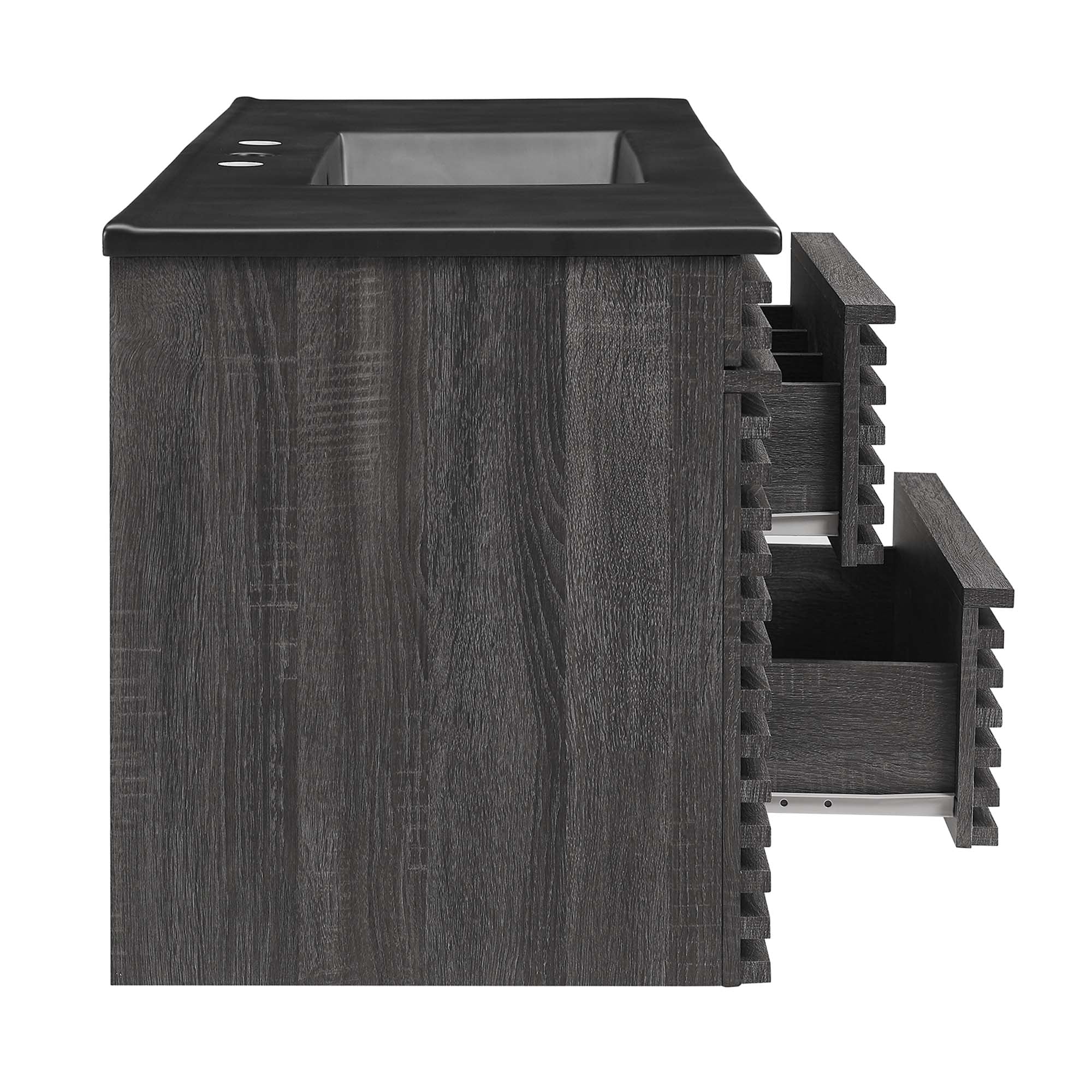 Render 48" Wall-Mount Bathroom Vanity Basin Included by Modway