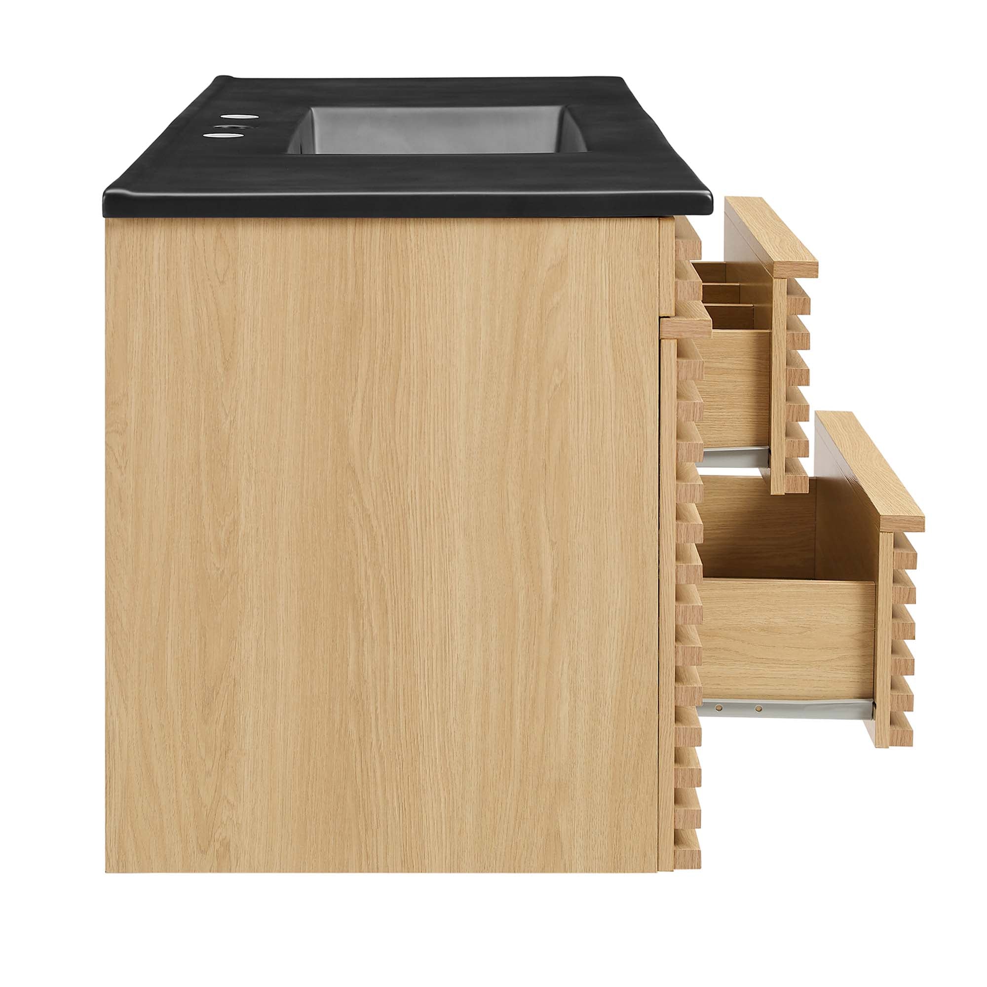 Render 48" Wall-Mount Bathroom Vanity Basin Included by Modway