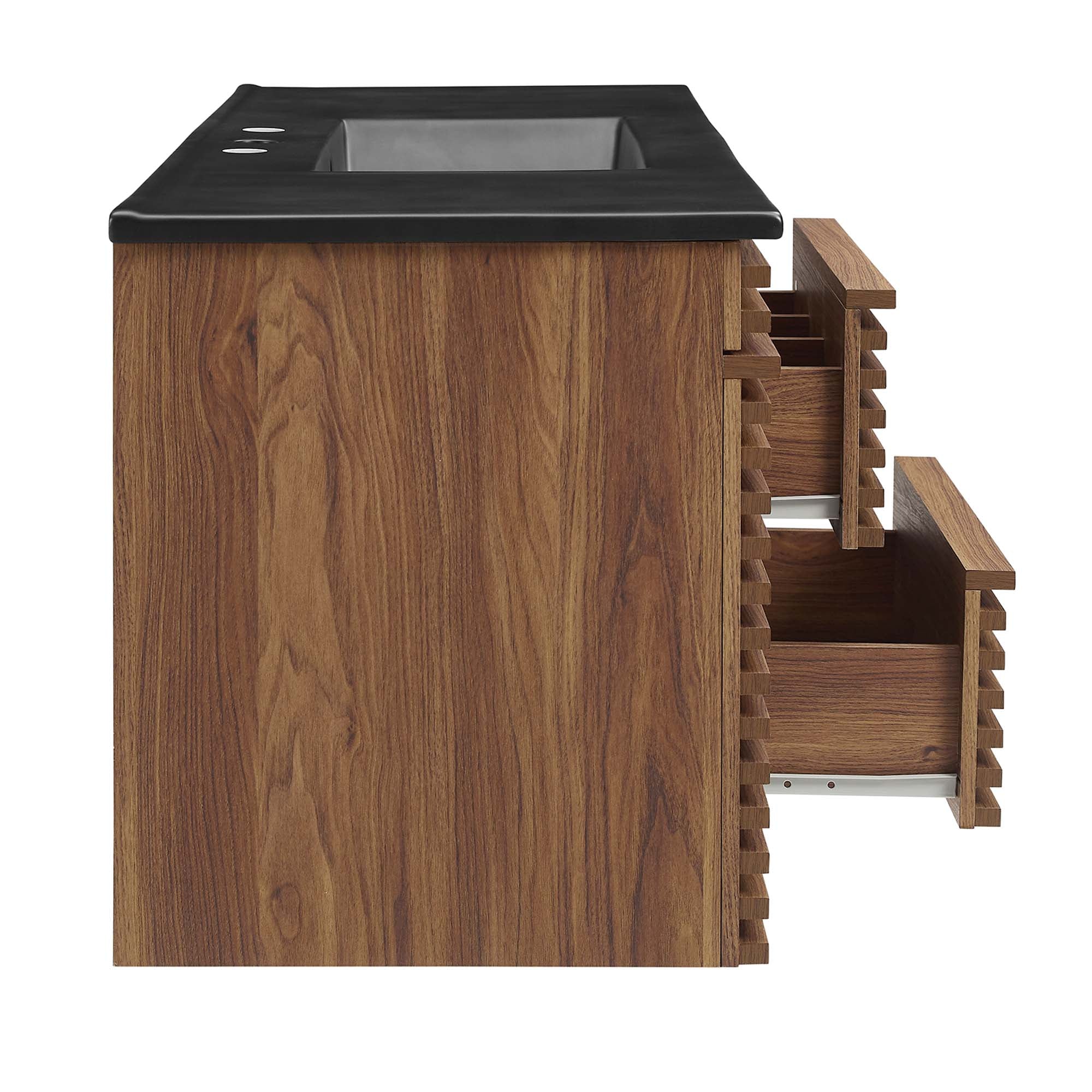 Render 48" Wall-Mount Bathroom Vanity Basin Included by Modway