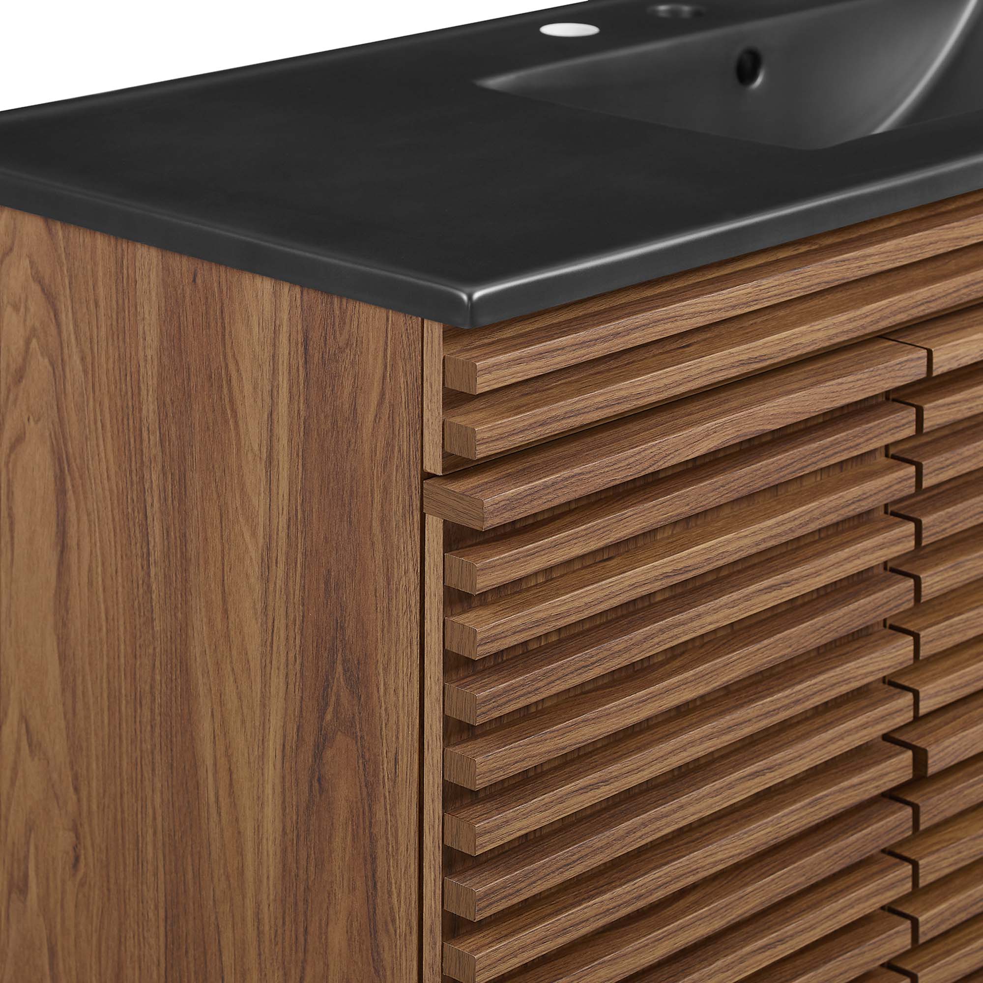 Render 48" Wall-Mount Bathroom Vanity Basin Included by Modway