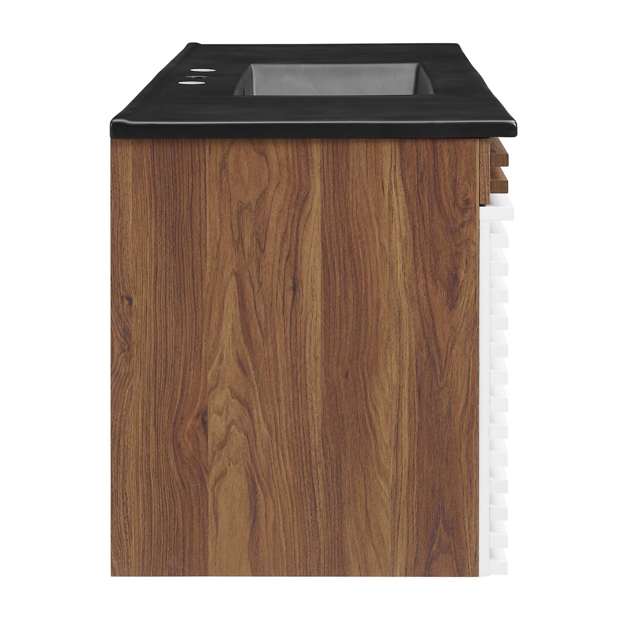 Render 48" Wall-Mount Bathroom Vanity Basin Included by Modway