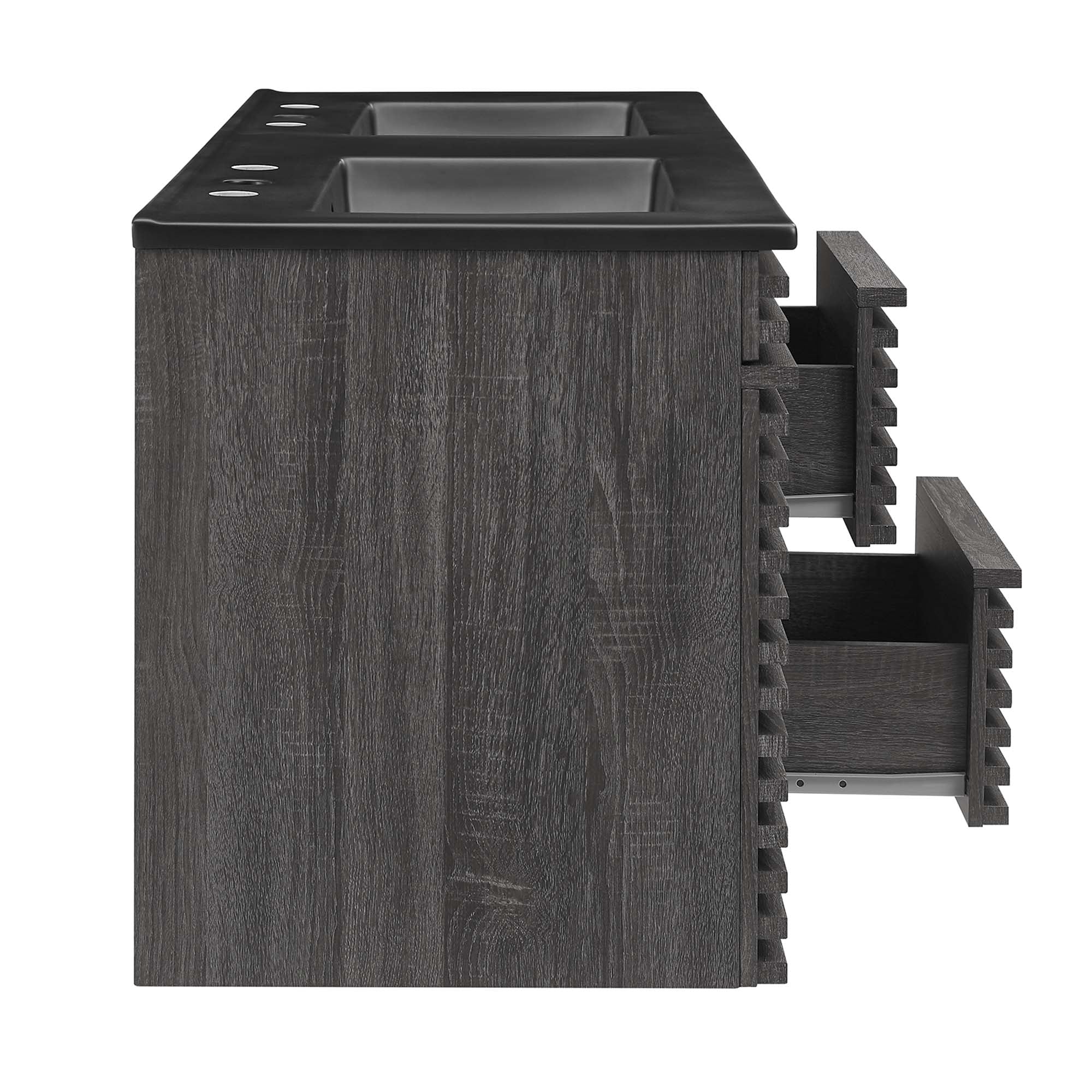 Render 48" Wall-Mount Bathroom Vanity Basin Included by Modway